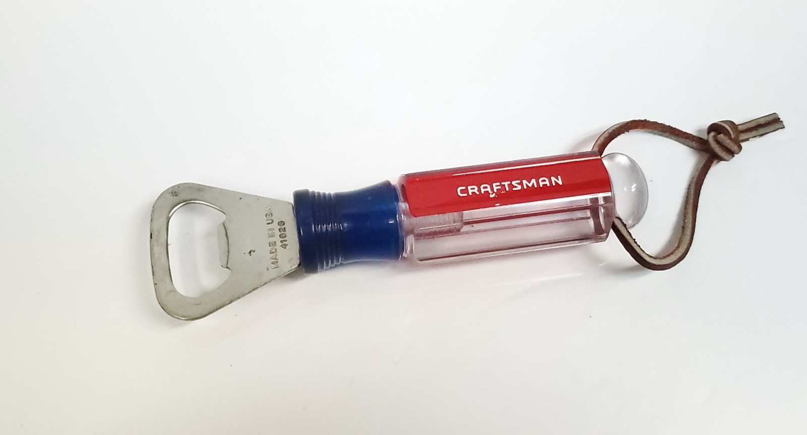 Craftsman Screwdriver-Handle Bottle Opener, made in USA – Part # 41626