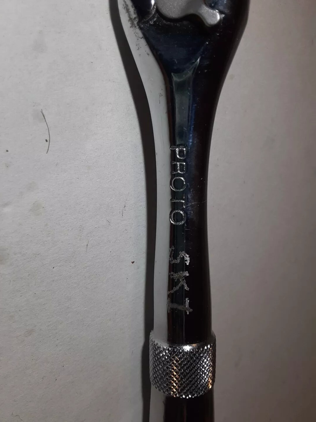 PROTO 5249XLQR 3/8 DRIVE QUICK RELEASE PEARL HEAD RATCHET