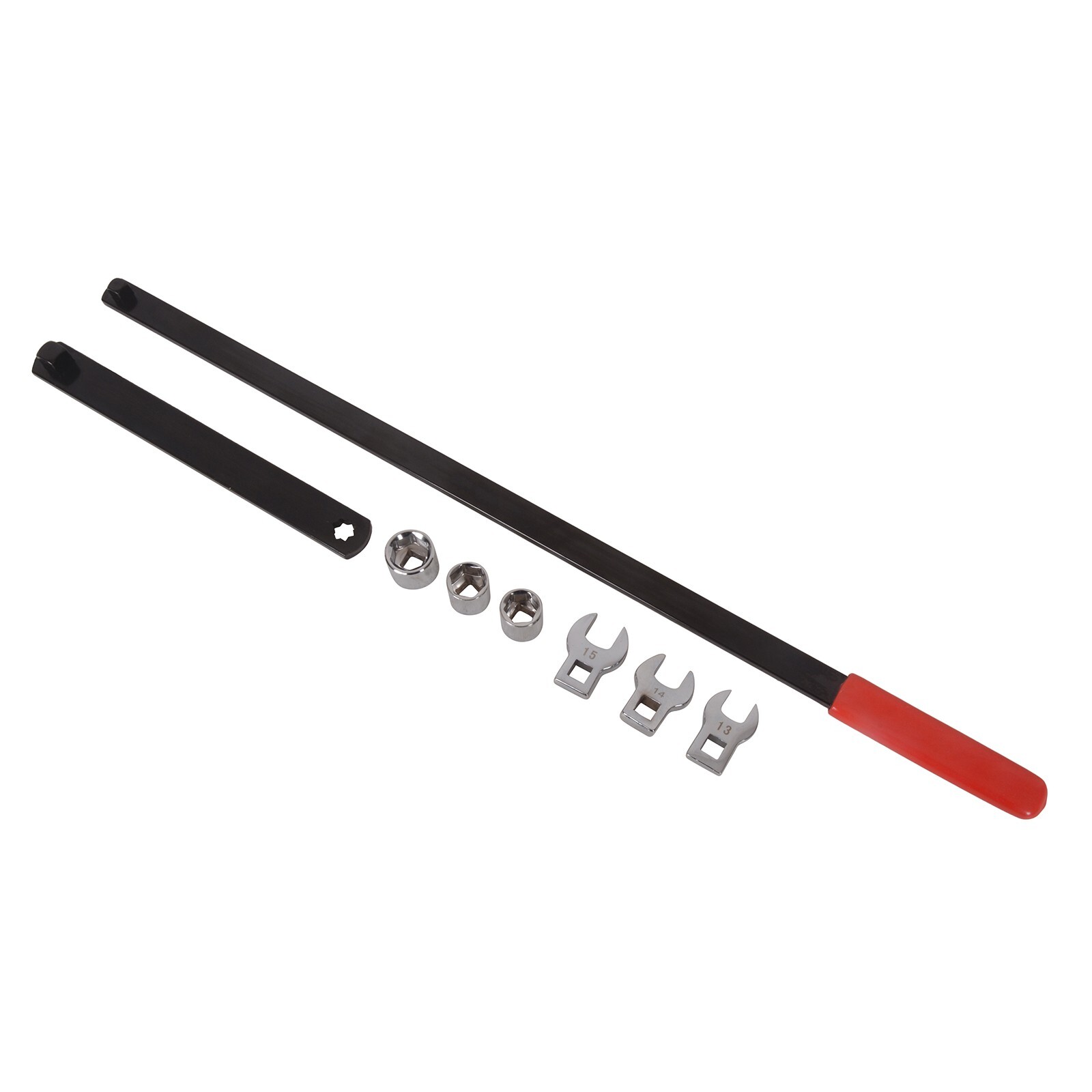 Universal Drive Belt Tension Adjusting Wrench Tool Kit 8-Piece Kit