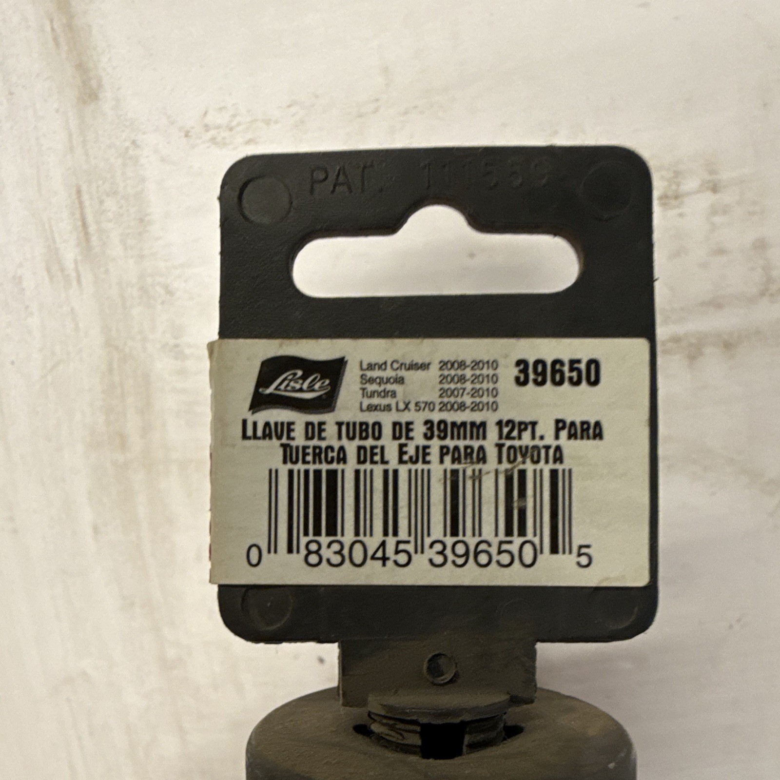 Lisle 39mm 12pt. Axle Nut Socket For Toyota 1/2” Drive Extra Deep Brand New