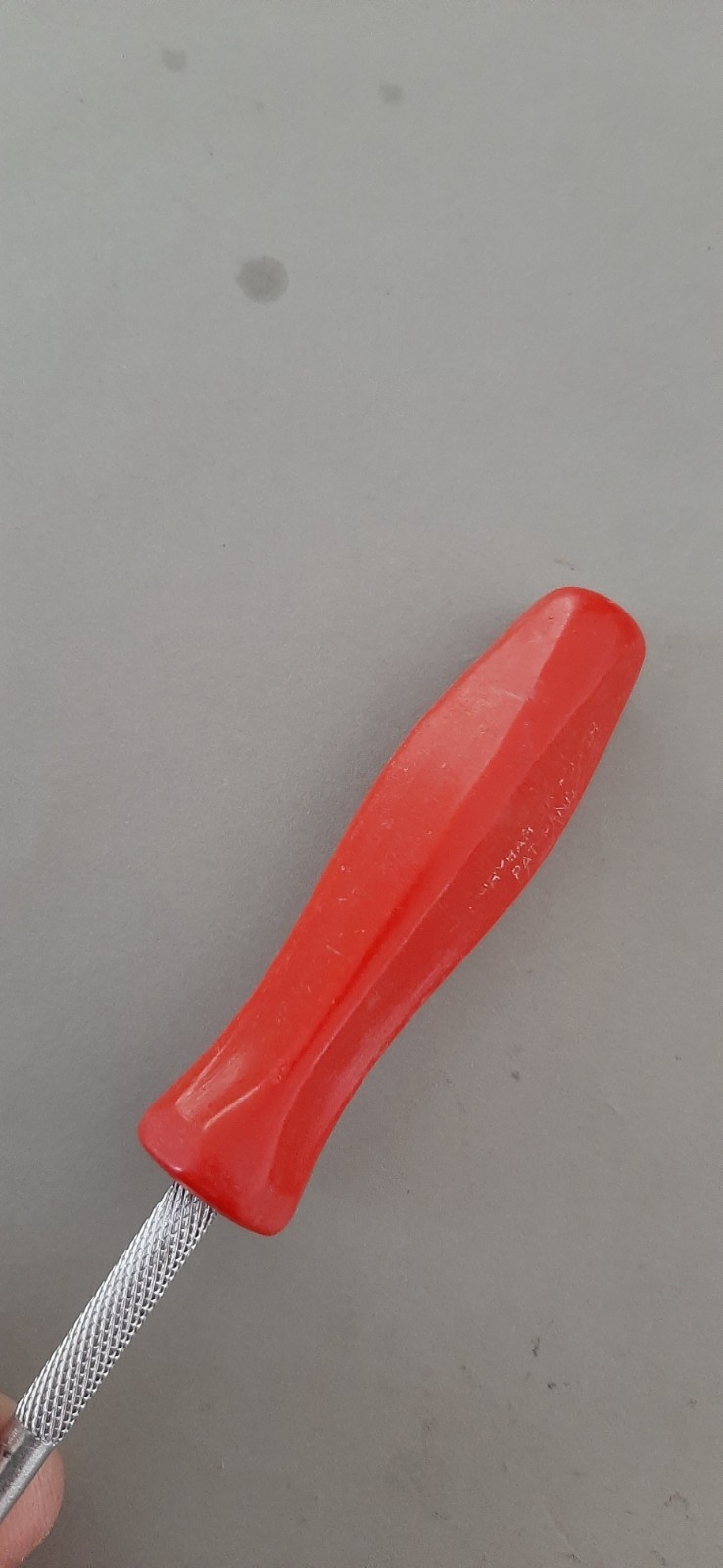 Snap-on No. 1 Mini Phillips Screwdriver Red Hard Handle Knurled P1 SDDP301R 619