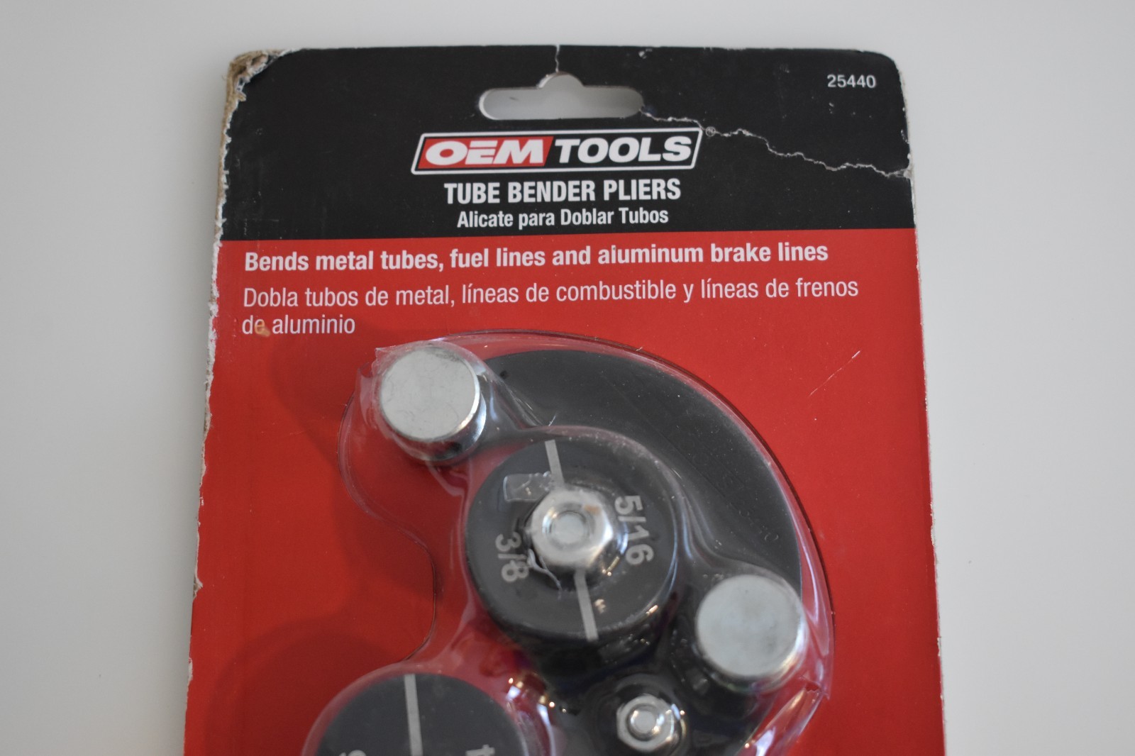 OEM TOOLS 25440 Tube Bender Pliers HVAC Brake Lines Fuel Line 4 Sizes
