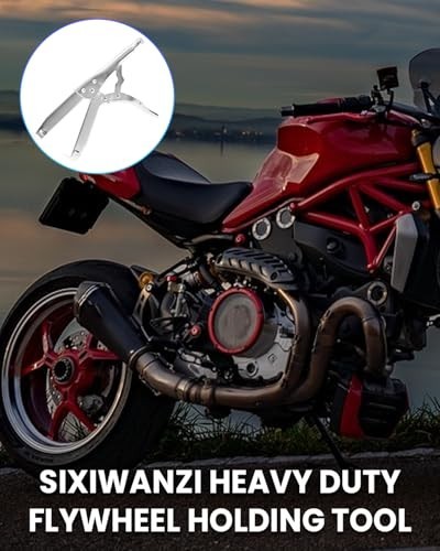 NYXOVA Motorcycle Clutch Flywheel Holding Tool, Clutch Hub Basket Gear Holder…