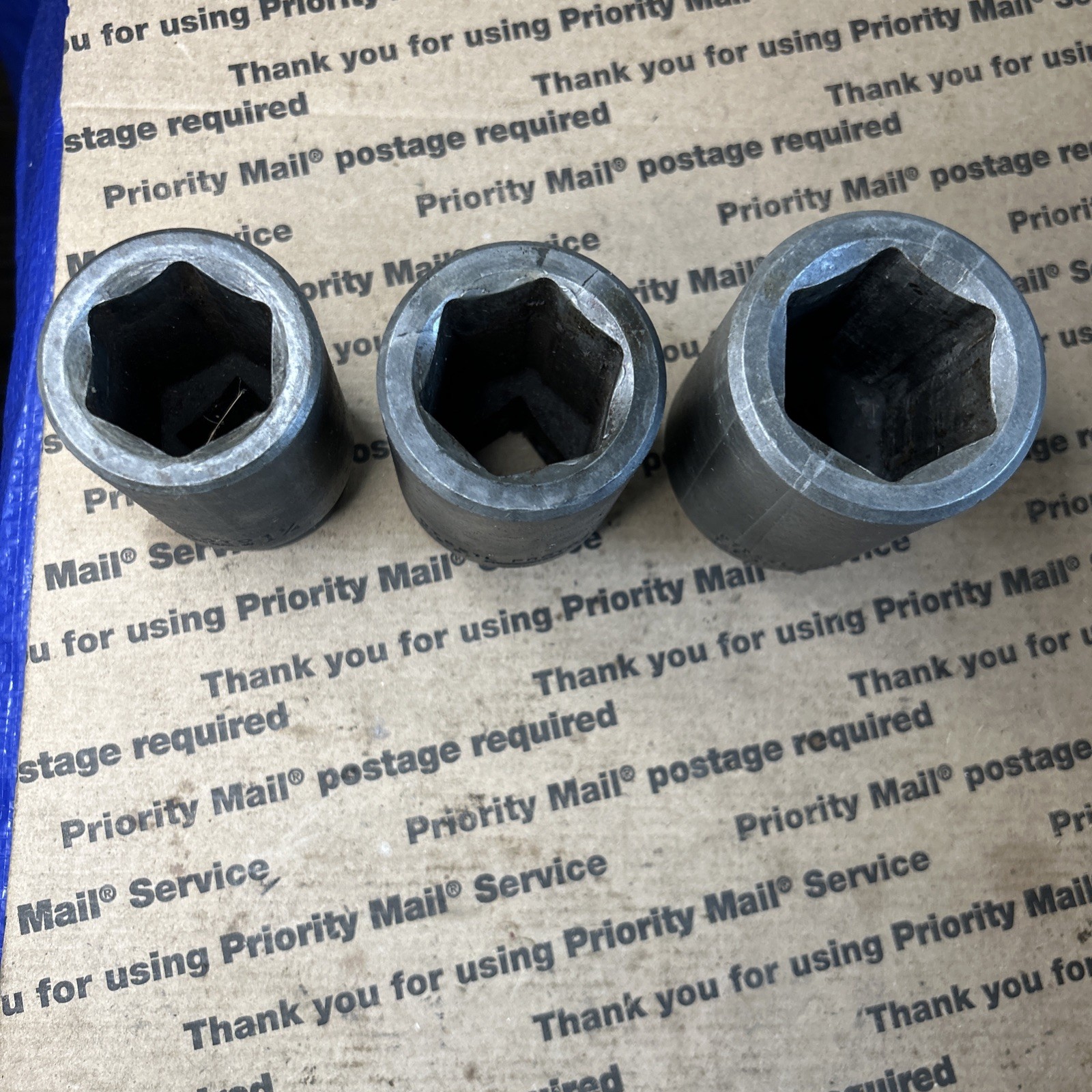 Proto 07524L 07521L 07520L 3/4″ Dr 1-1/2″ 1-5/16” 1-1/4” 6pt Deep Impact Sockets