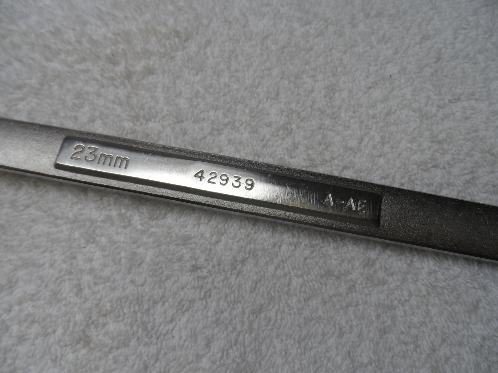 Craftsman Metric MM Combination Wrench, 12pt, 23mm – Part # 42939 A-AE