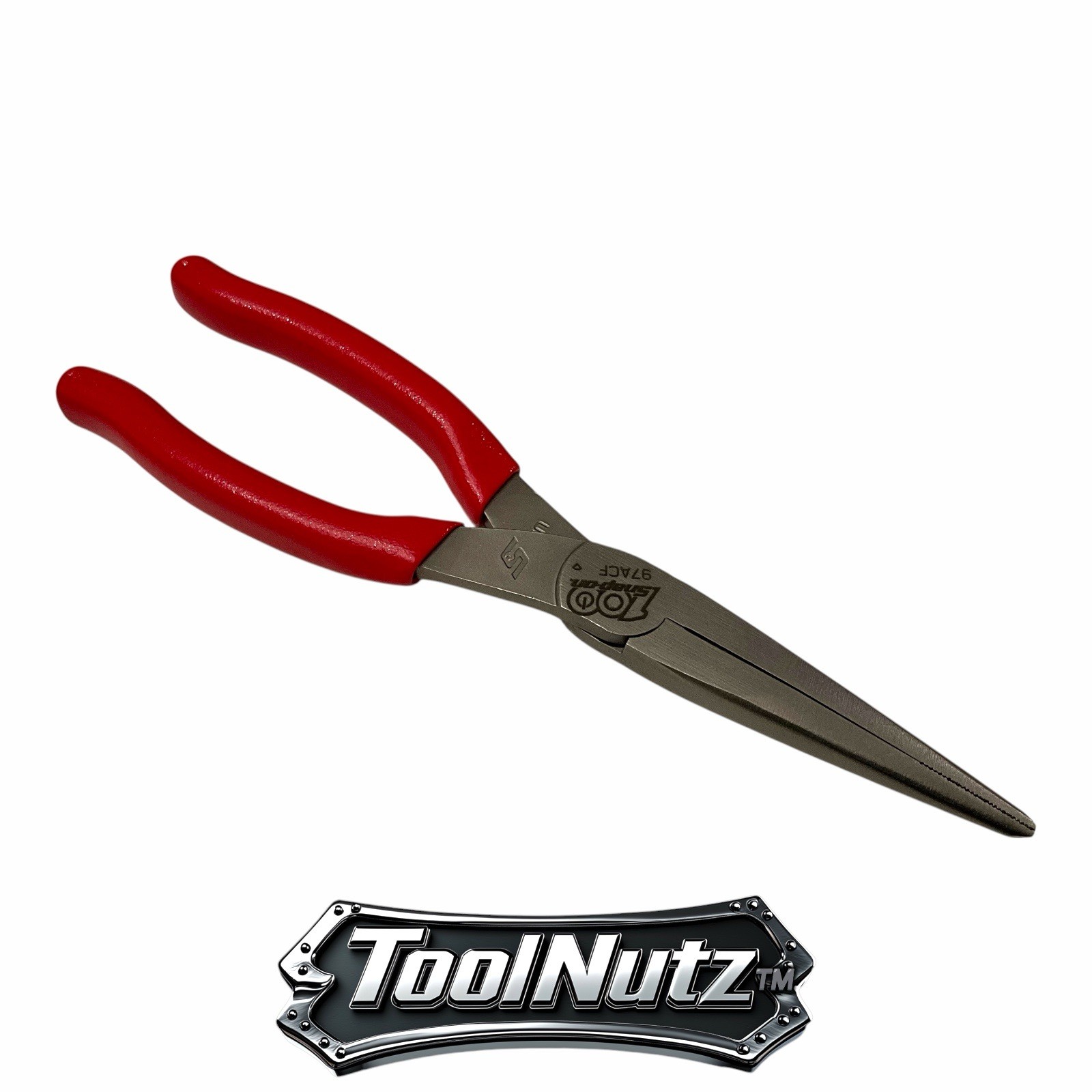 Snap-on Tools NEW 97ACF 9″in. RED Soft Grip 100th Anniversary Needle Nose Pliers