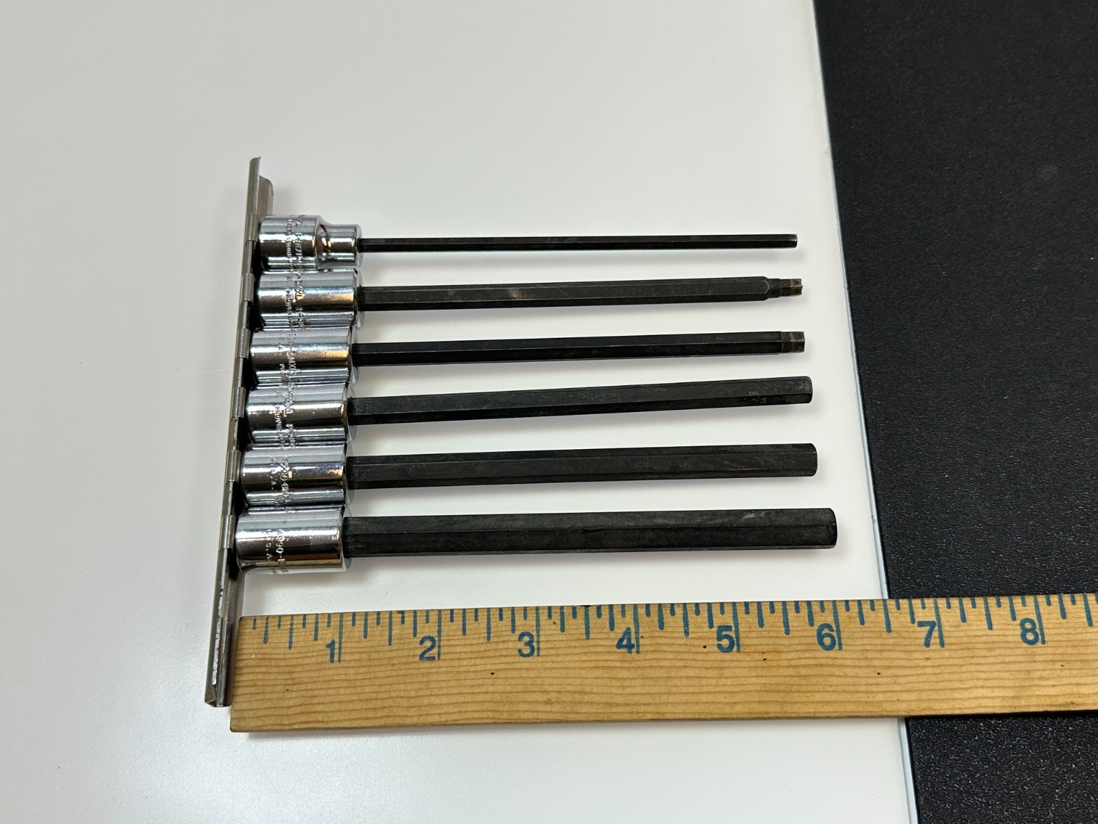 🇺🇸 Proto J4990-SMXL 6pc 3/8″ Drive Metric 4-10mm Extra Long Hex Bit Socket Set