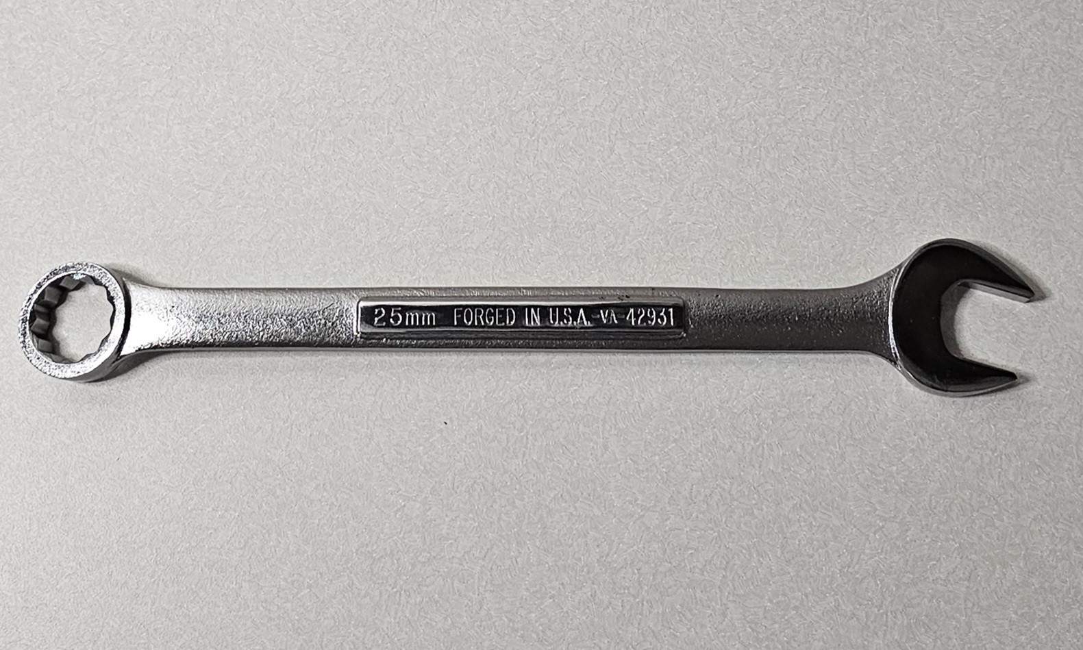 Craftsman Metric MM Combination Wrench USA 12pt 25mm – Part # 42931