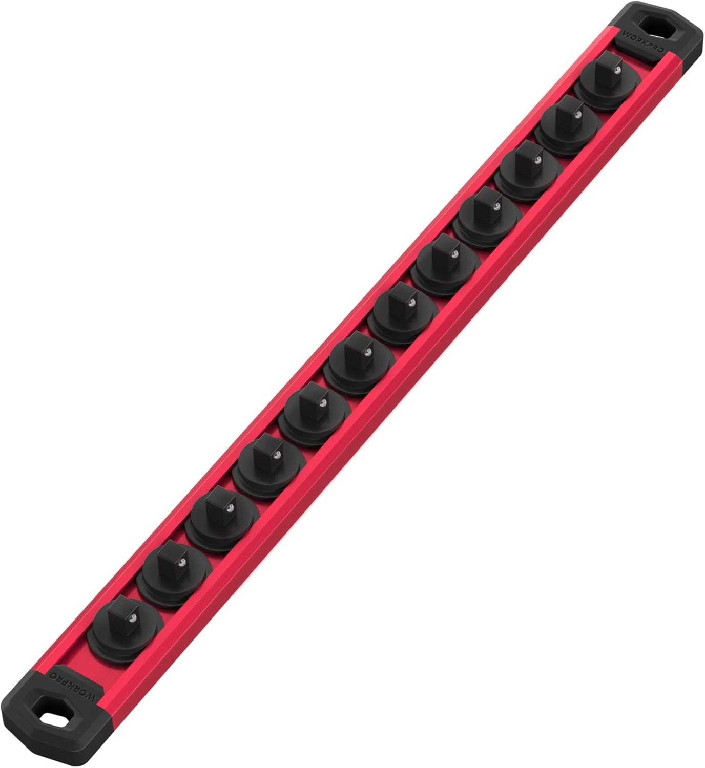 Magnetic Socket Organizer, 1/4-Inch Drive Aluminum Alloy Socket Rail
