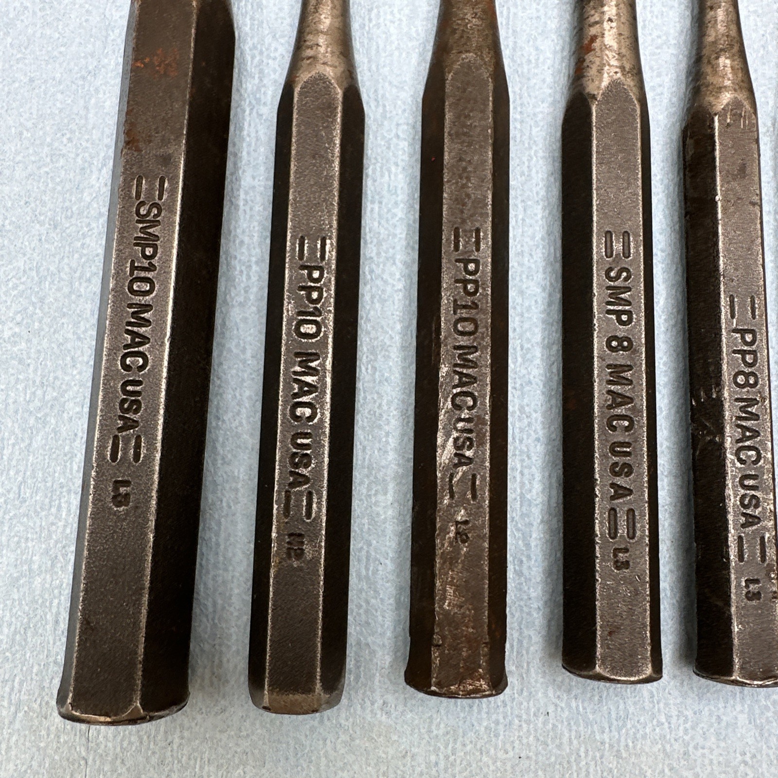 Mac Tools USA 11 Pc Punches Set