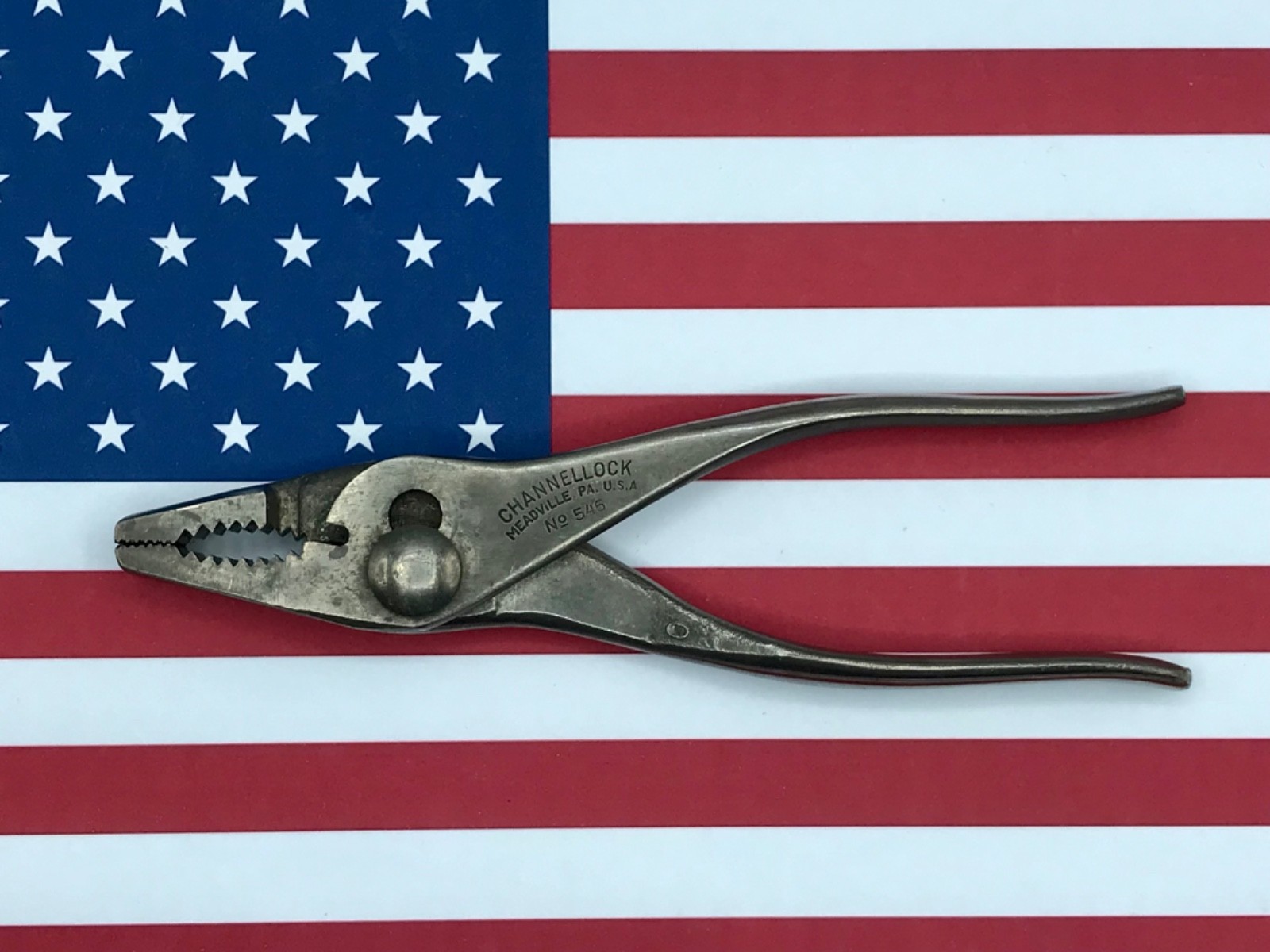 Vintage Channellock Narrow Slip Joint Pliers, No. 546, Meadville, PA. USA 🇺🇸