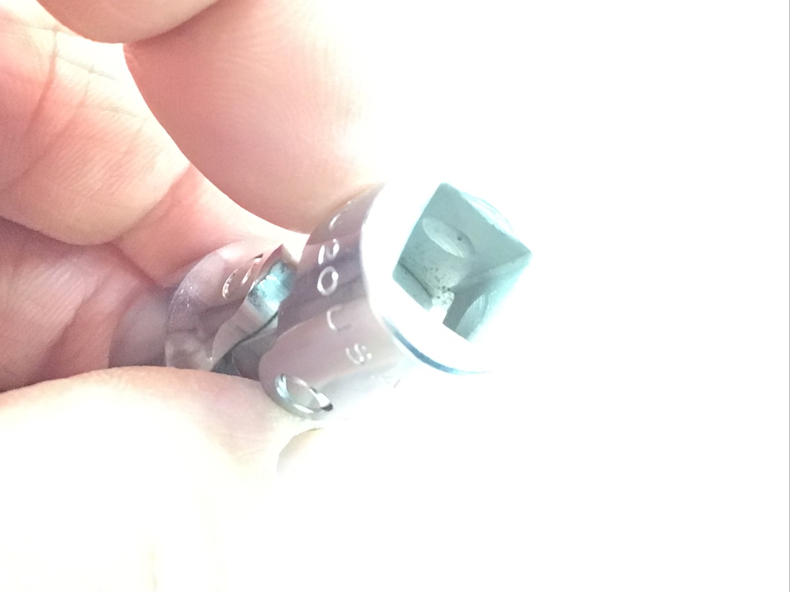 Snap On-#FVU20-5/8”, Chrome, 12Pt., 3/8” Dr., Wobble Socket, Underline Logo-NOS-
