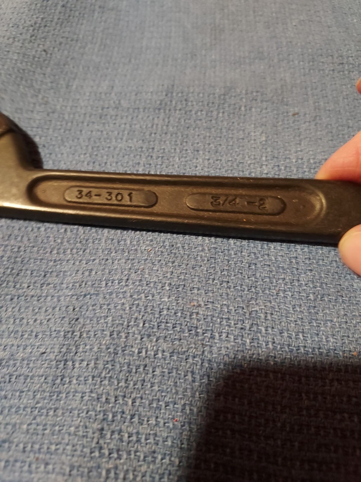 Adjustable Hook Spanner Wrench By Armstrong, New, USA, #34-301, 3/4″-2″