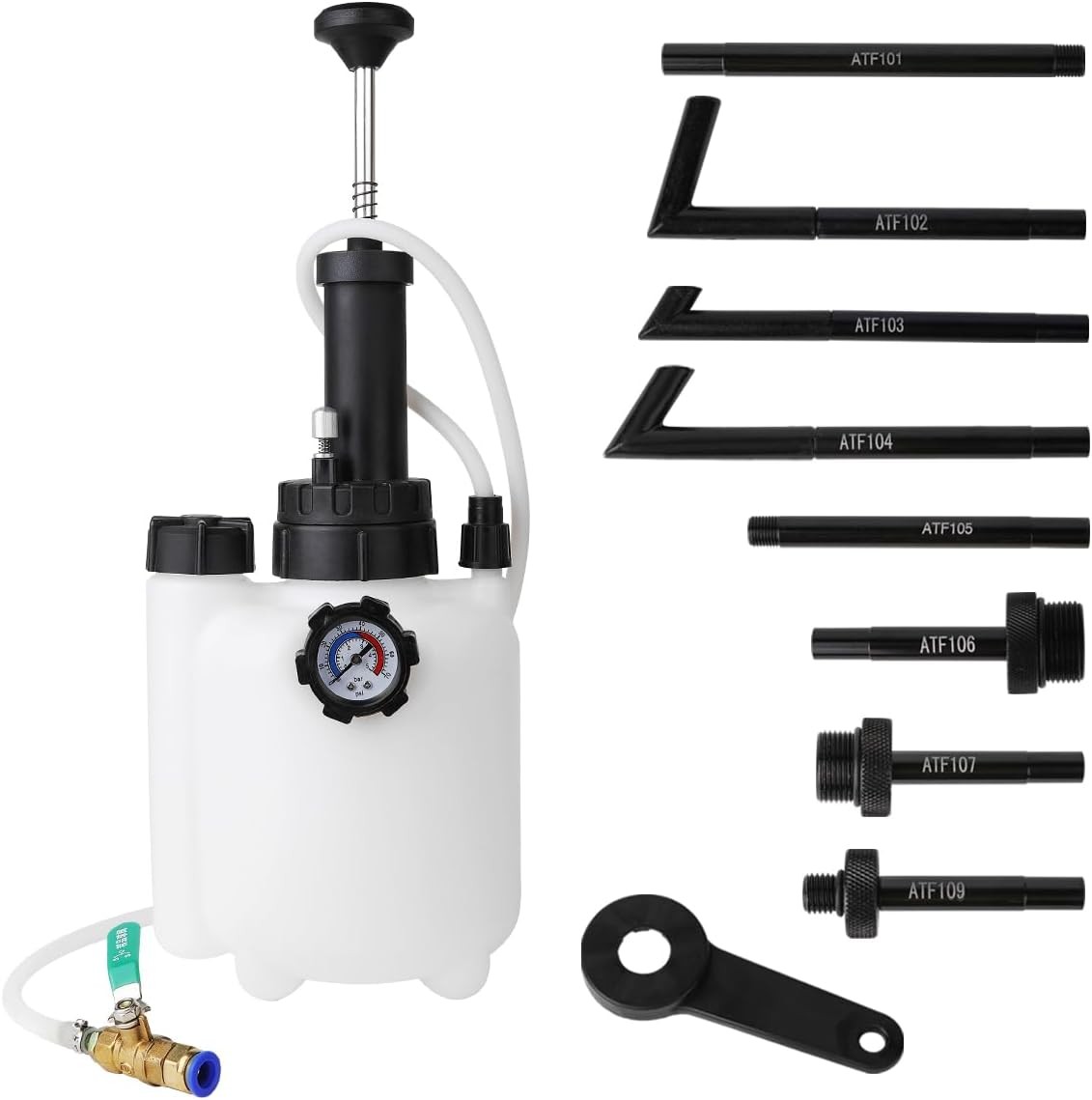 ATF Fluid Exchange Tool Kit, 3L Manual Transmission Pump for Auto Service