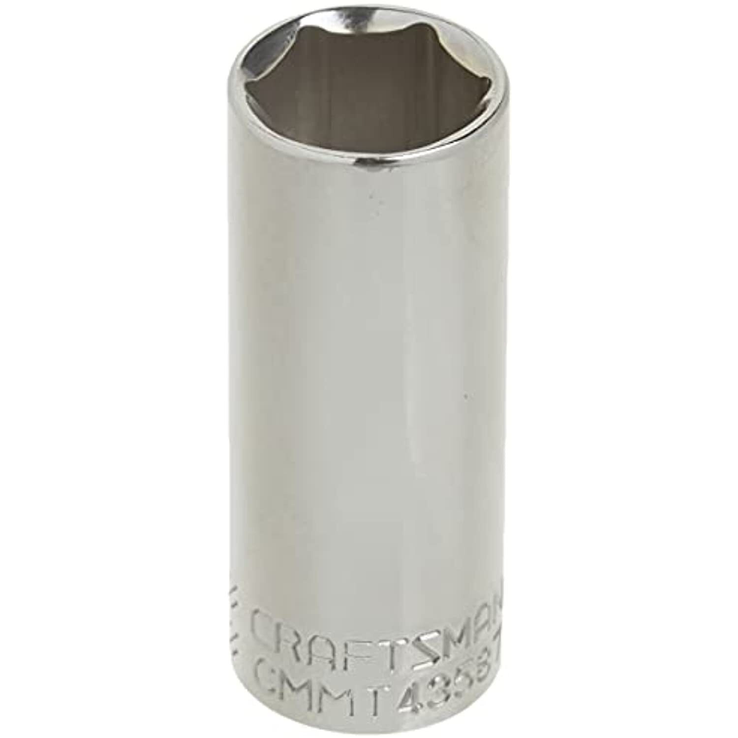 CRAFTSMAN Deep Socket, SAE, 1/4-Inch Drive, 9/16-Inch, 6-Point (CMMT43587)