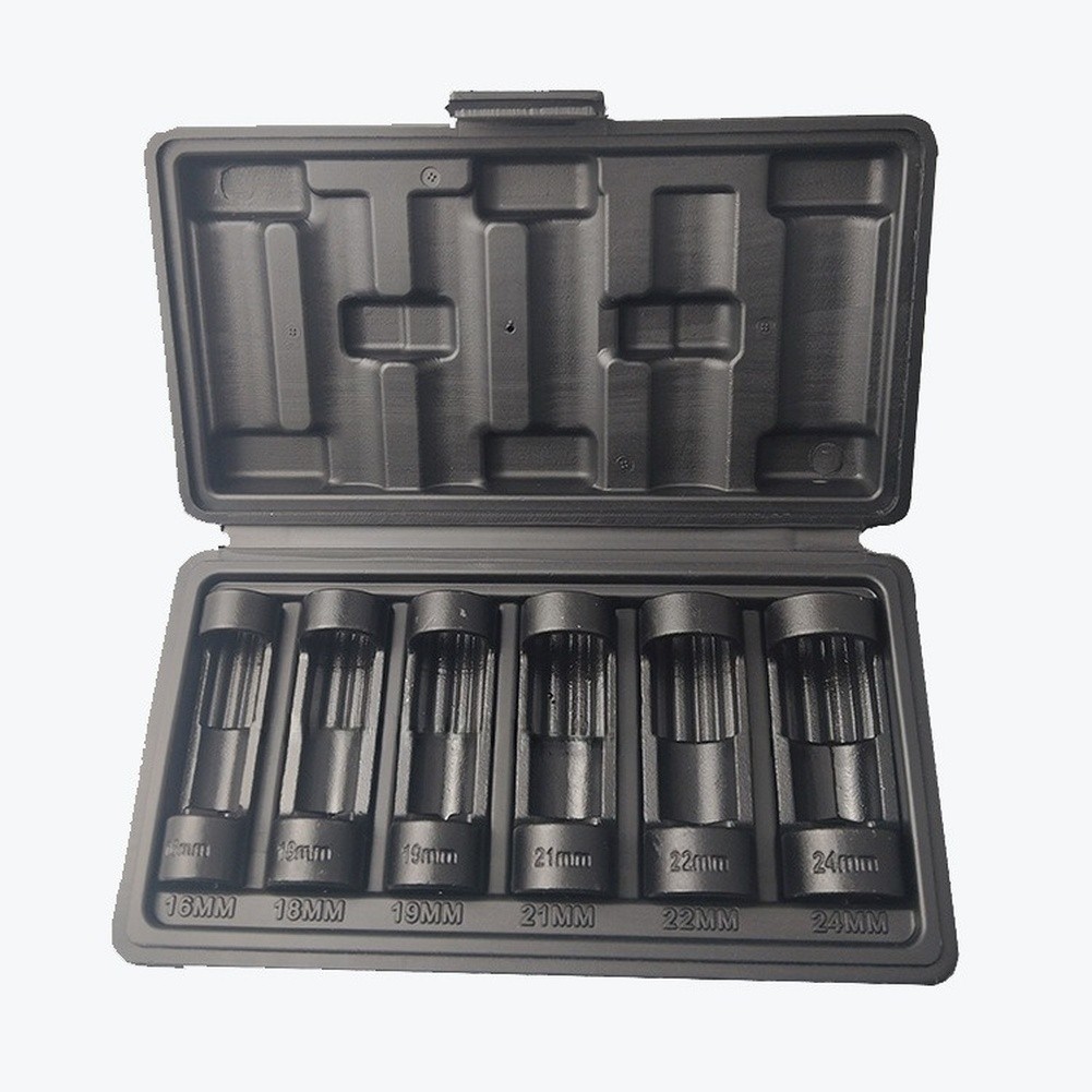 Shock Absorber Nut Removal Socket Wrench Kit Black Phosphated 50BV Steel