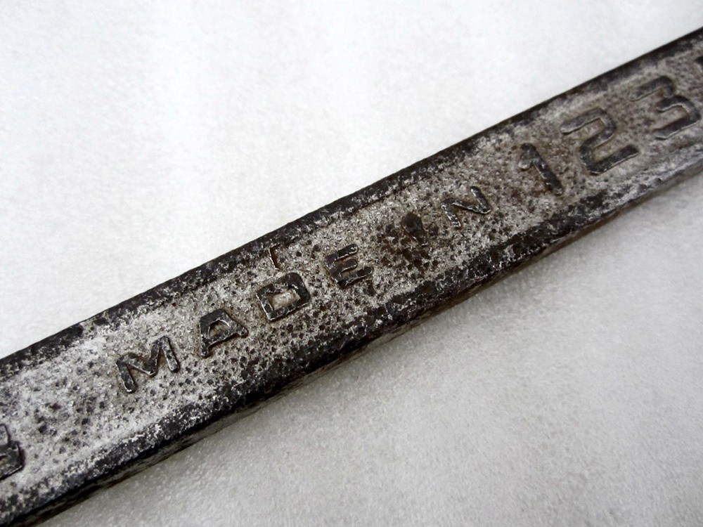 Vintage Plomb 1-1/8″ Combination Wrench 1236 Pebble USA