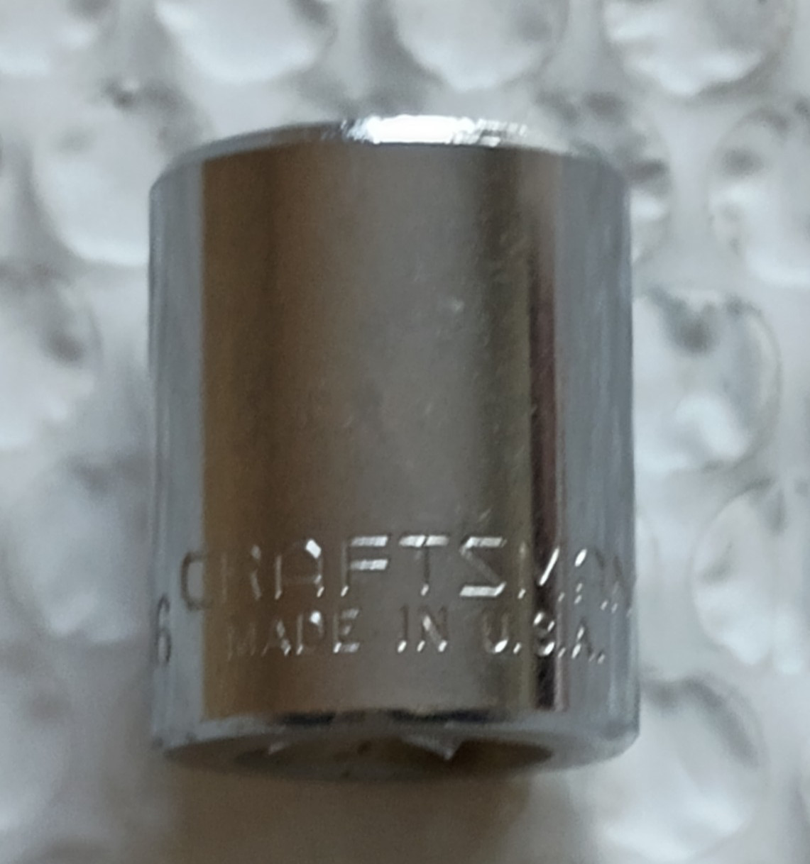 CRAFTSMAN TOOLS USA EE44336, 3/8″ DRIVE, 11/16″ SOCKET, SHALLOW, 12 POINT *NEW*