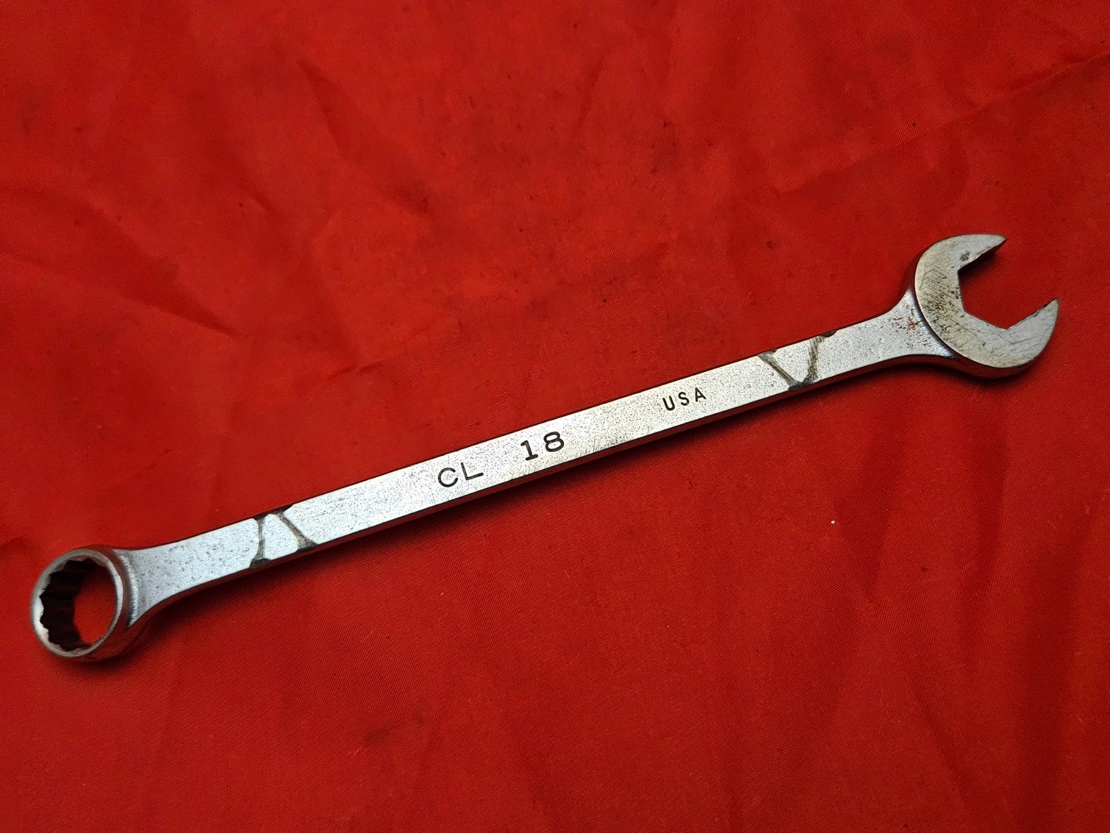 MAC CL18 9/16″ 12 Point Combination Wrench Open Box End USA SAE S15