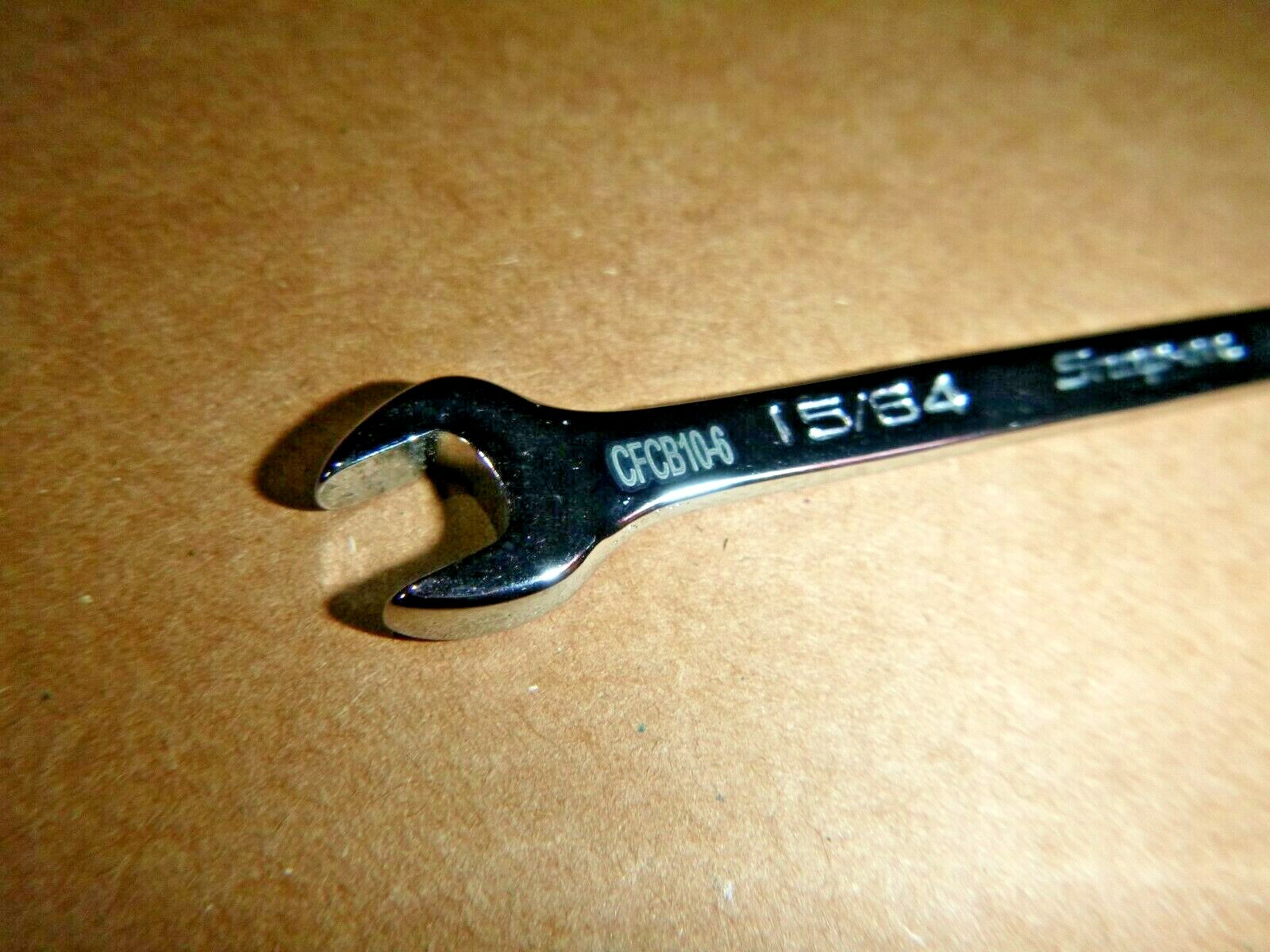 Snap-On Tools DS1516A SAE 1/4″ / 15/64″ Open End Ignition Wrench