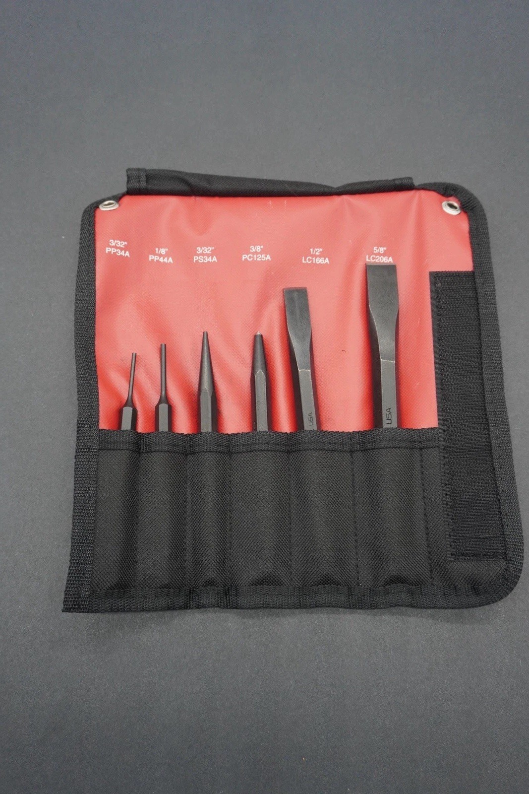 Matco Tools Hammer Ball Peen And Punch Chisel Set 7 Pieces 32oz BHG32F SPC6PA