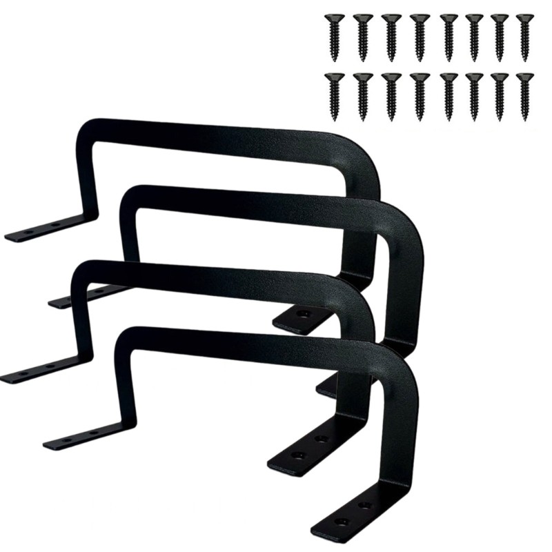 4Pcs Metal Bed Frame Anchors Mattress Holders Home Improvement Solution