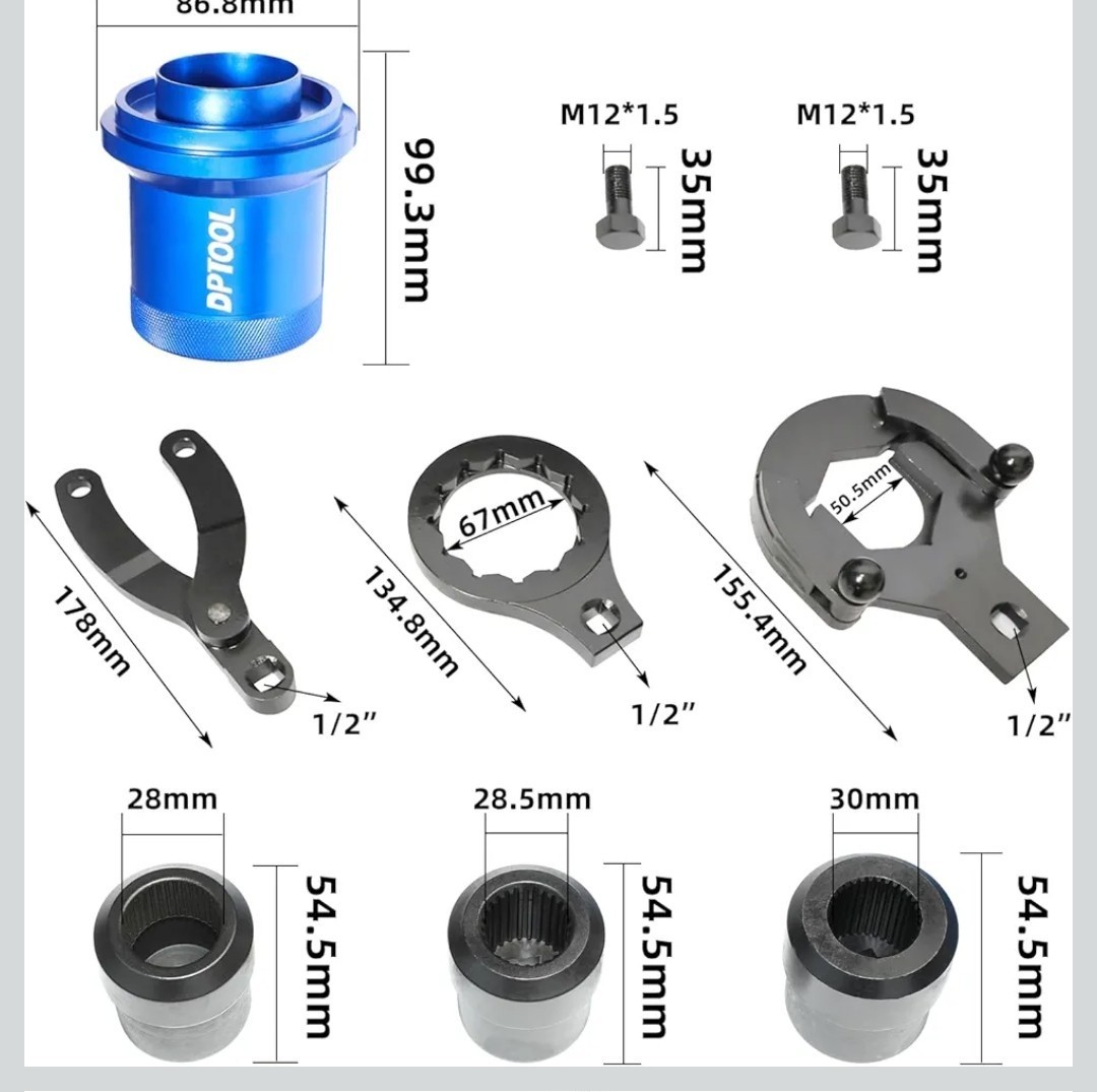 Rear Drive Axle Differential Installer Remover Tool Kit Rear Axle For B M W