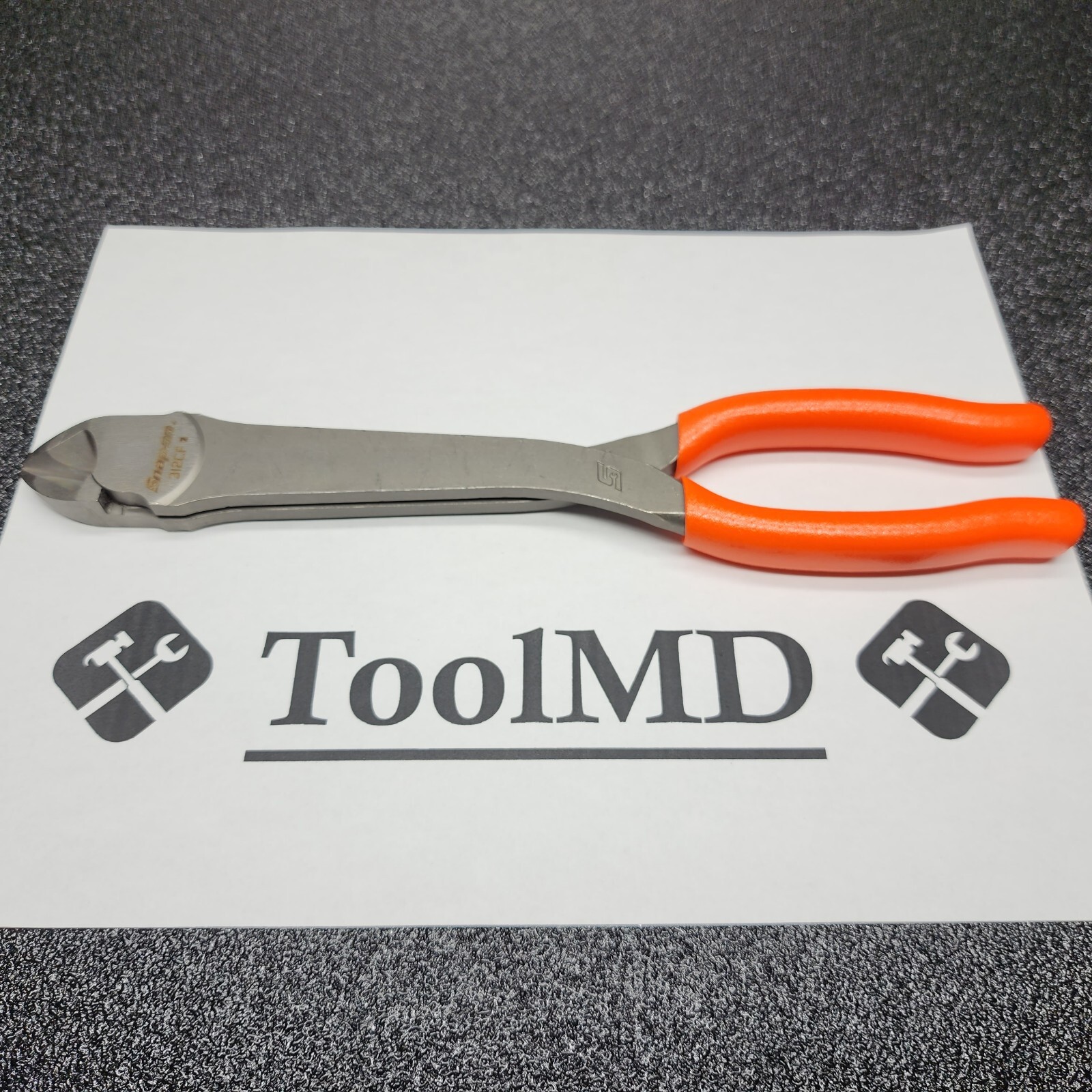 Snap-on Tools USA NEW ORANGE 11″ VectorEdge Heavy-Duty Diagonal Cutter 312CF