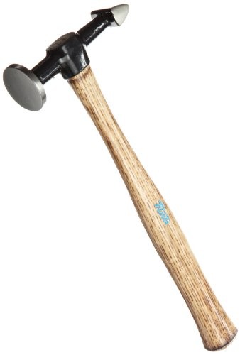 Martin Sprocket and Gear 168G Cross Peen Finishing Hammer, Hickory Handle