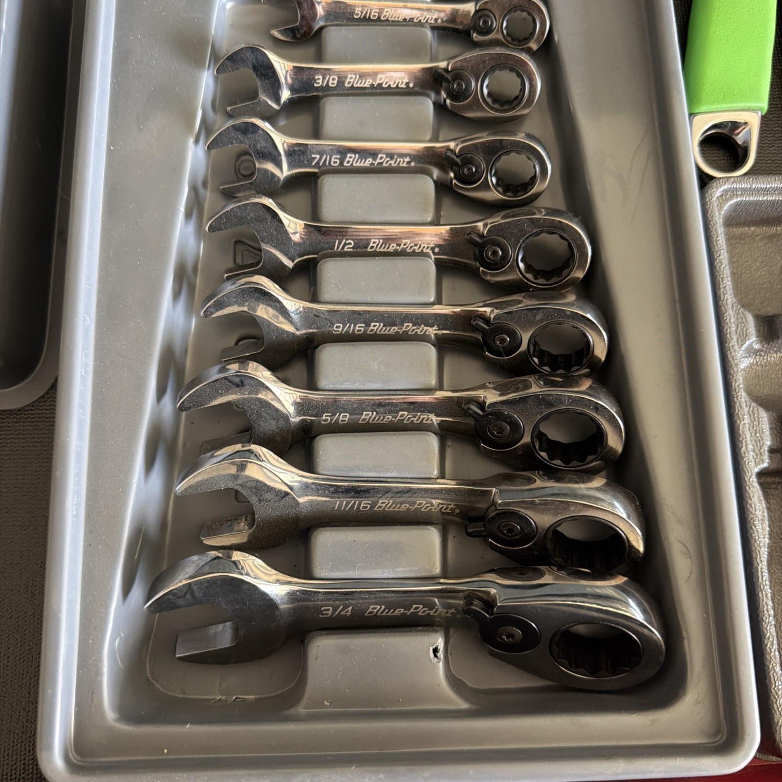 Blue Point Stub Ratcheting Wrench