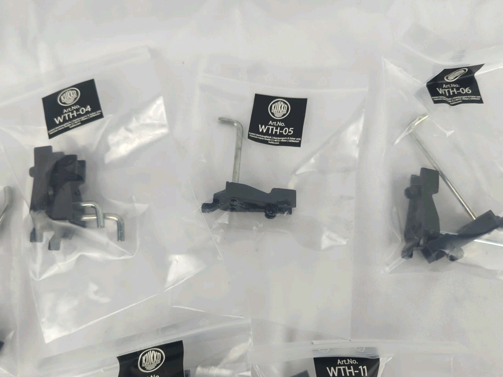 KUKKO Tool Hook Holder / Brackets New Set With Chart