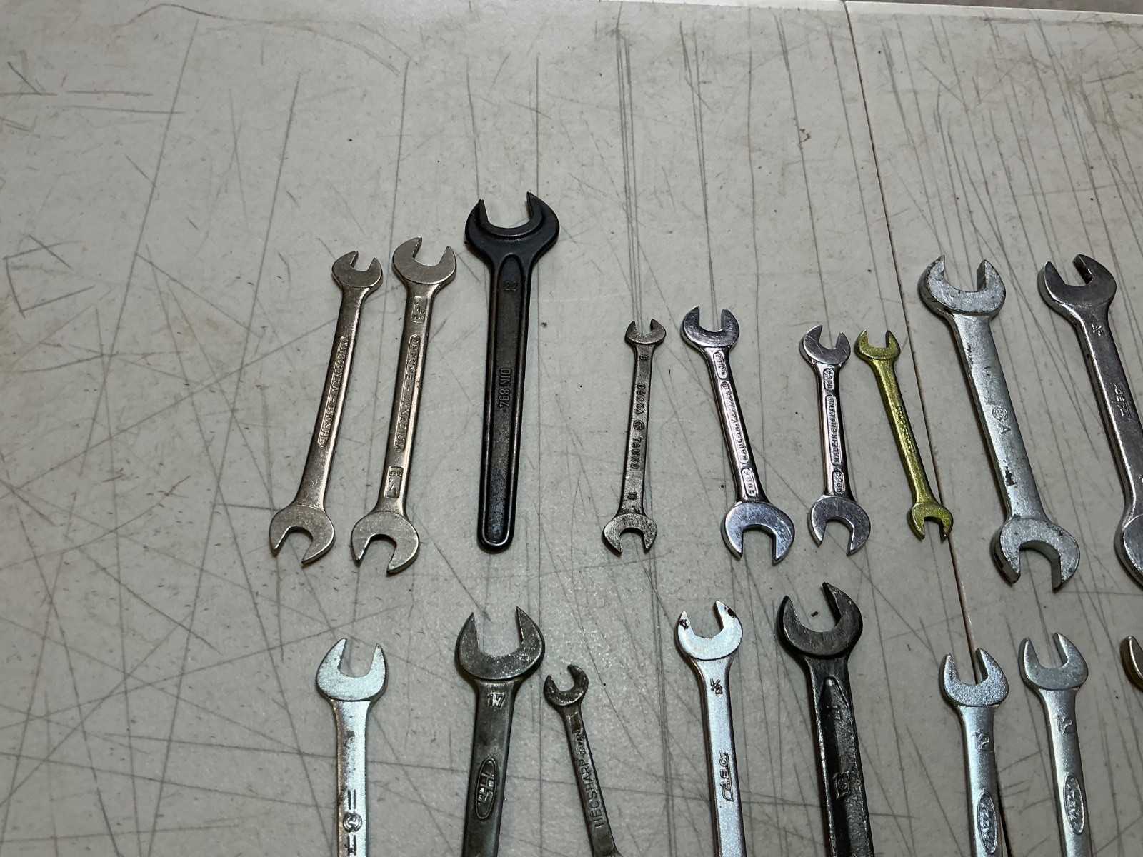26 asst Car/motorcyle wrenches (HM, DIN, etc) all for $50 OBO free shipping