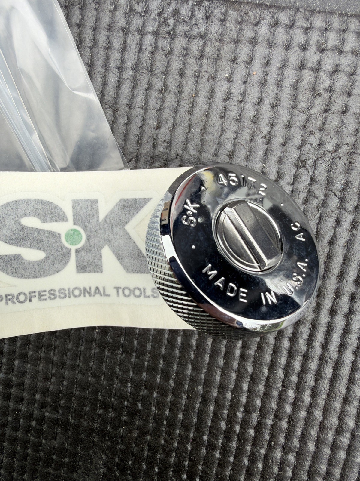 SK Professional Tools USA Nos 3/8” Thumbwheel Ratchet 45172 Sexy Rare Cool