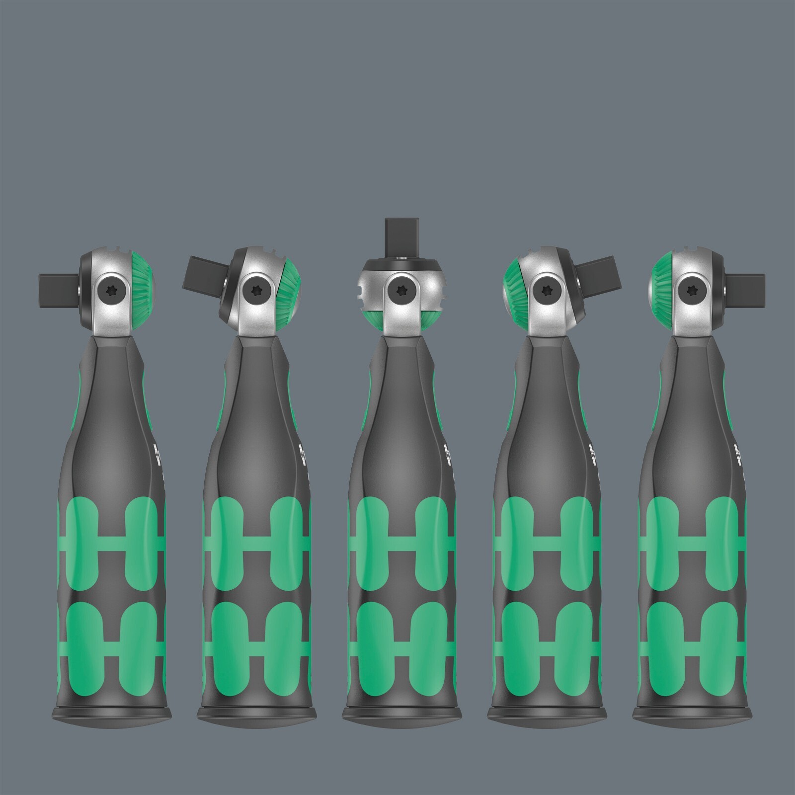 Wera 8009 Zyklop Pocket Set 2, 3/8″ Dr Ratchet with 1/4 Internal Hex 05004281001