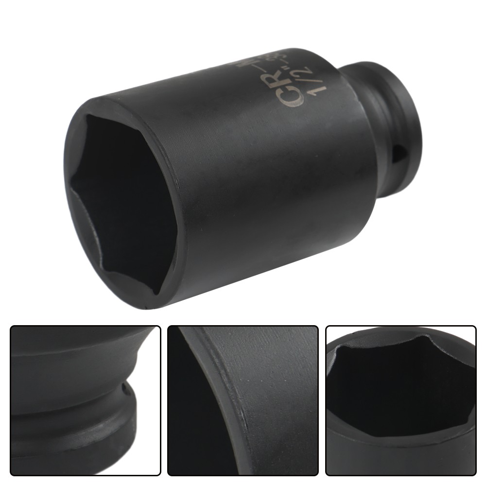 29-38mm Deep Impact Socket Tool 1/2″ Drive Metric Axle Hub Nut Socket 9Pcs