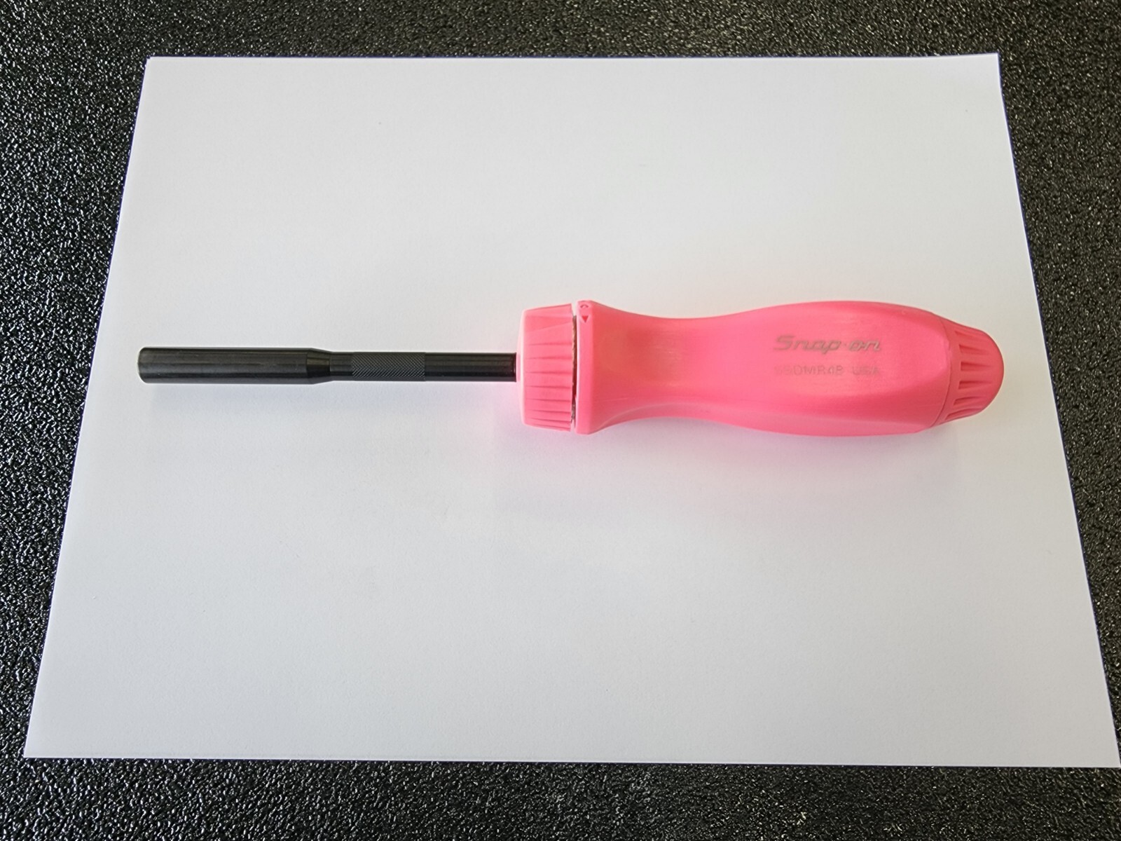 Snap-on Tools USA RARE HOT PINK Hard Handle Ratcheting Screwdriver SSDMR4BP
