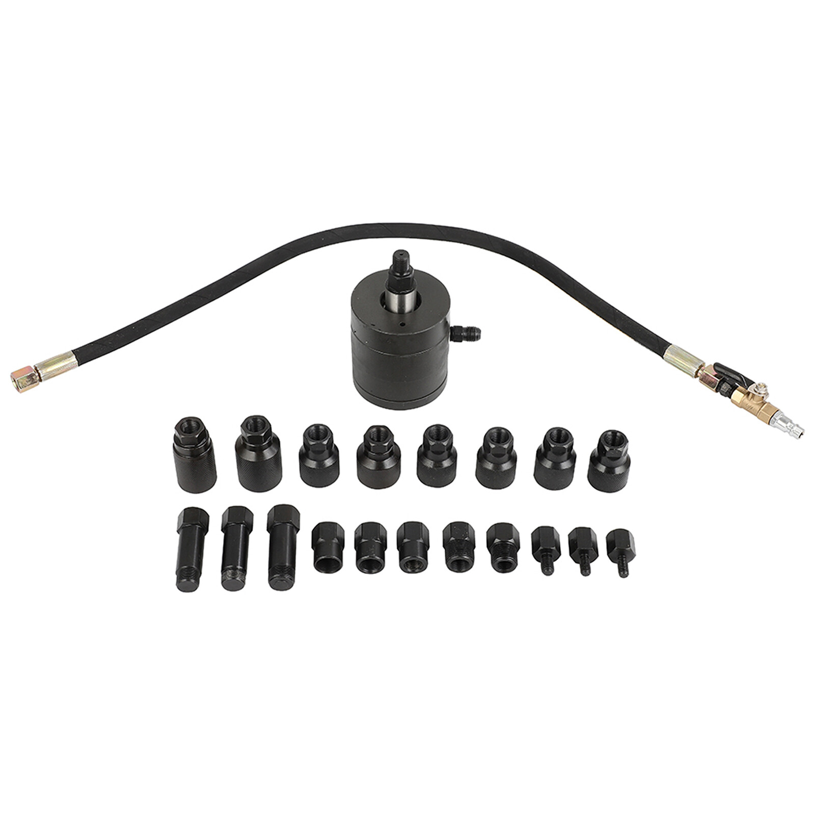 21PCS Removal Tool Sets Diesel Fuel Pneumatic Puller Set for Injectors New