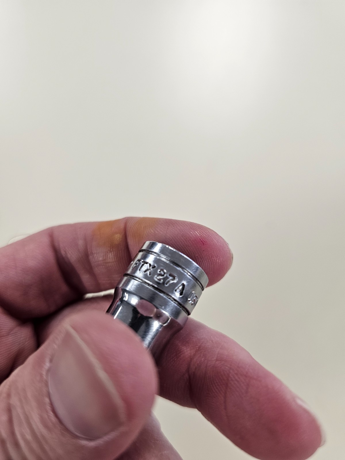 Snap On F730 Vintage Ratchet 3/8″ Drive W/ 3/8″ Drive T27 Torx Bit