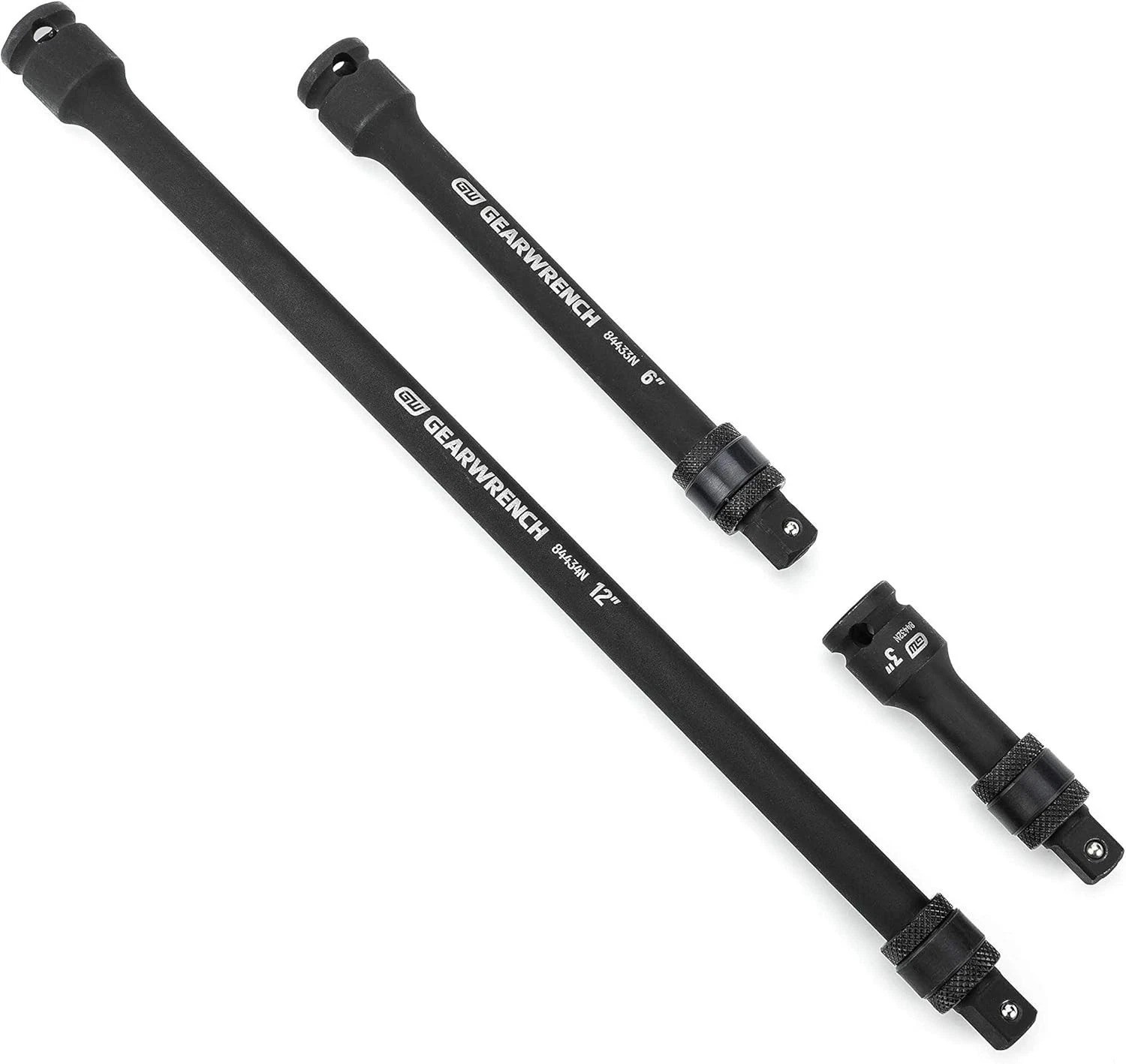 3 Pc. 3/8″ Drive Impact Locking Extension Set 3″, 6″ & 12″ – 84927N