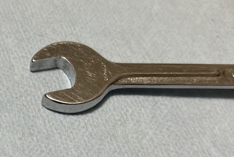 Belzer Super Block 7/16” Combination Wrench Vanadium Extra 1952 12 Pt Germany