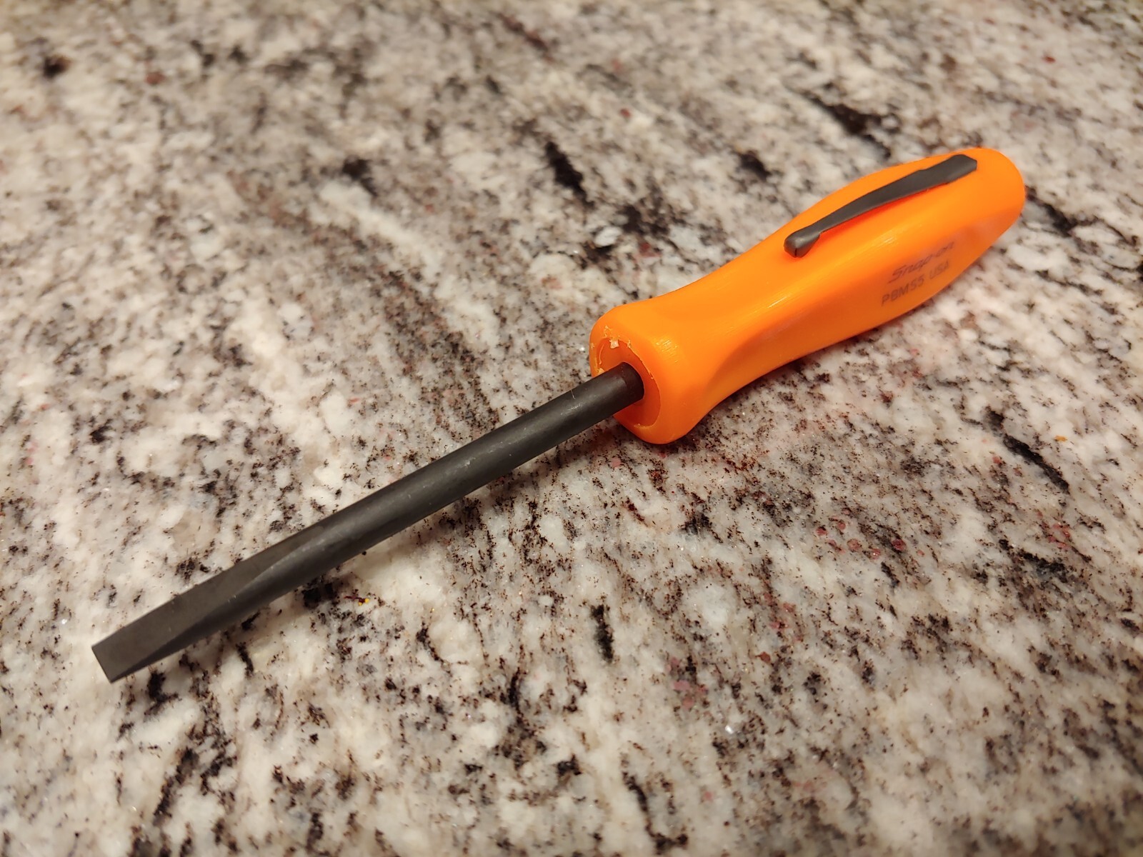 Snapon Tools 5″ Straight Mini Pocket Prybar – ORANGE
