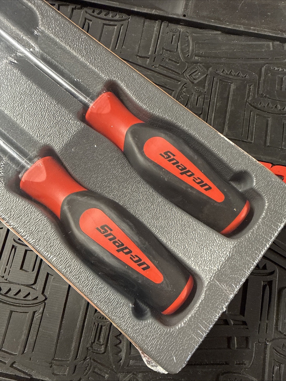NEW Snap-on SGA102BR RED Instinct Soft Grip Wide Tip Radiator Hose Pick Set