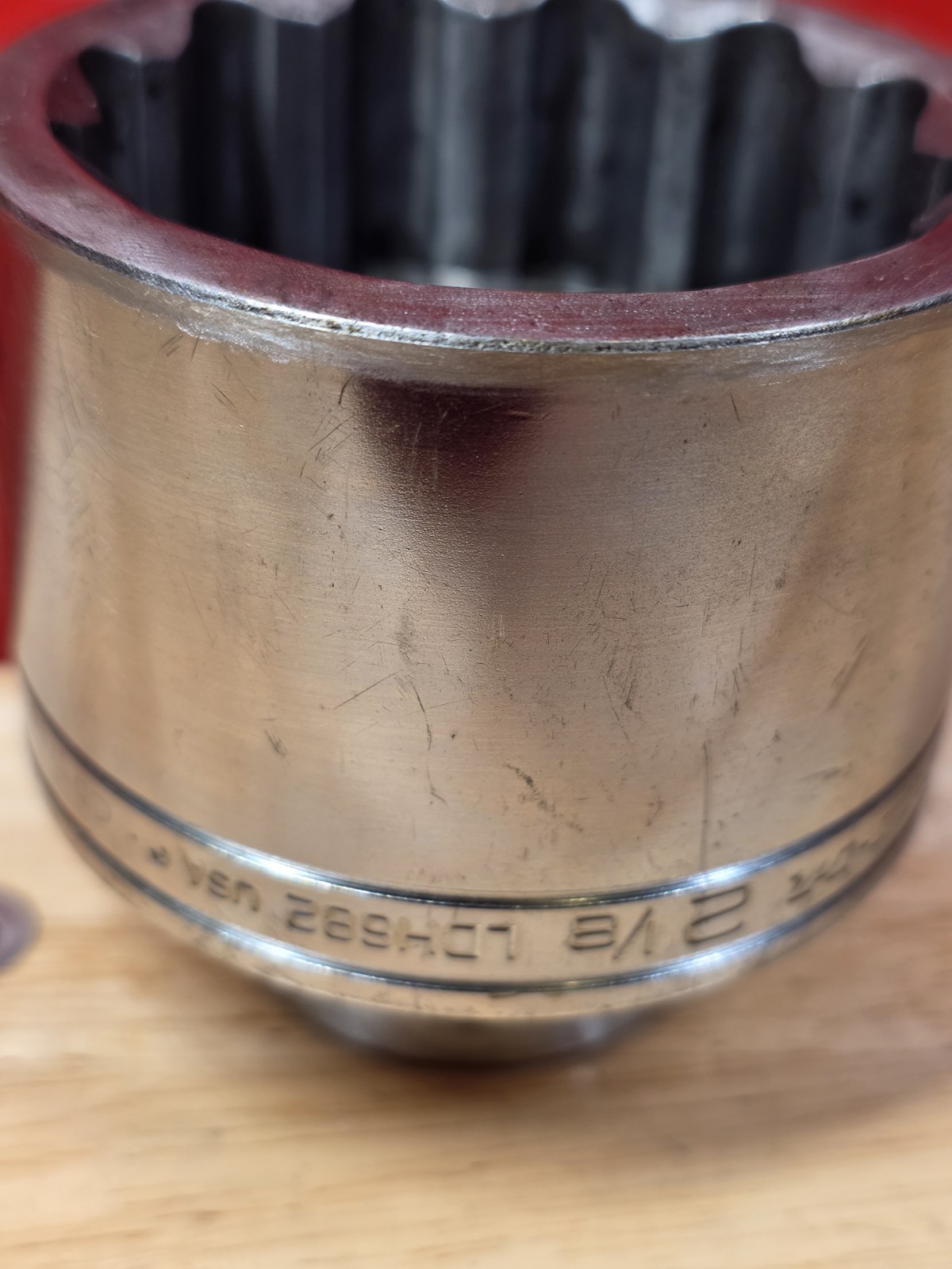 Snap-on Tools LDH682 2-1/8″ 3/4″ Drive 12-Point Shallow Socket See Details