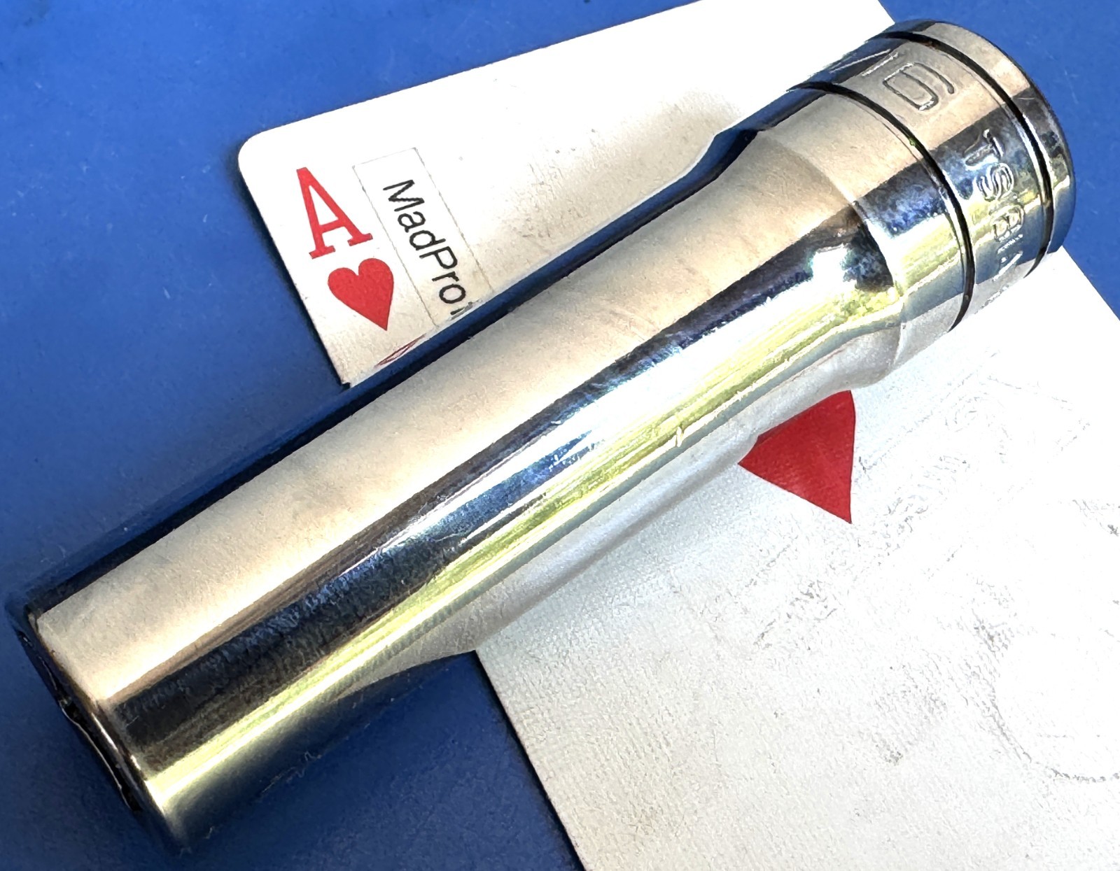 Snap-on tools 1/2″ drive SAE 9/16″ Deep Chrome 6-point Socket wrench TS181A NEW