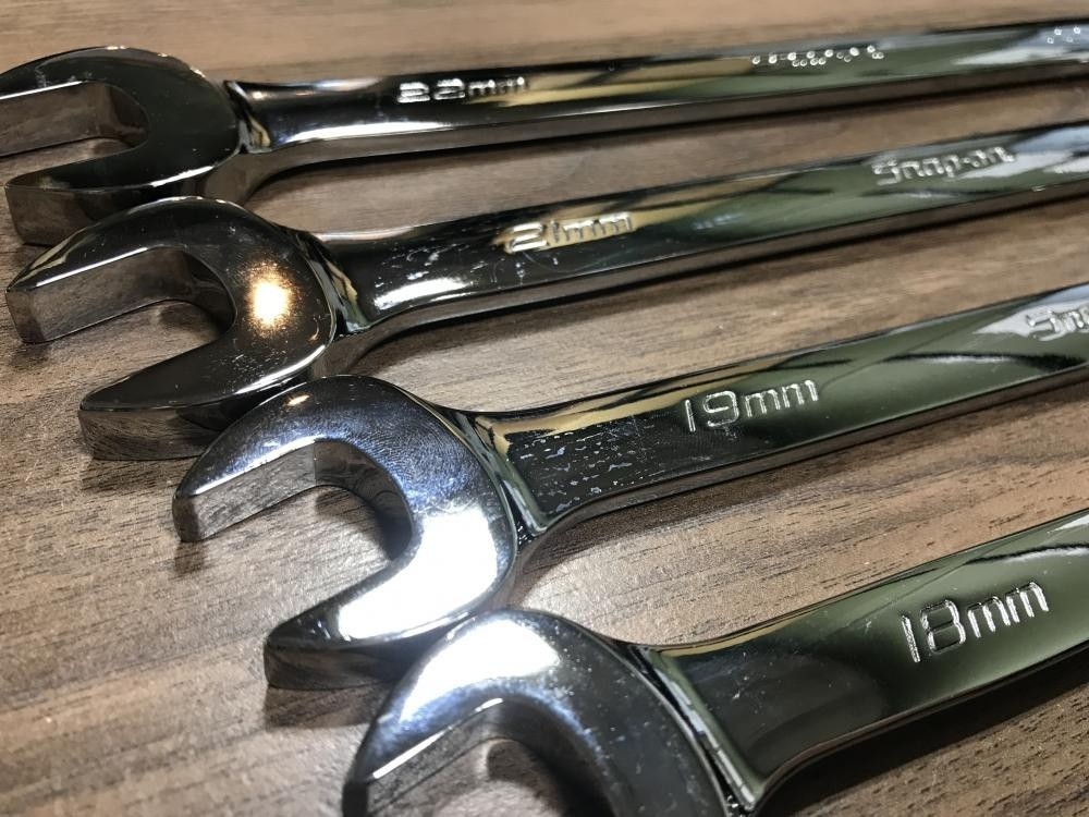 Snap-on OEXM -B Series 12 Pt Metric 16mm-22mm Combination Wrench 6Pc Set