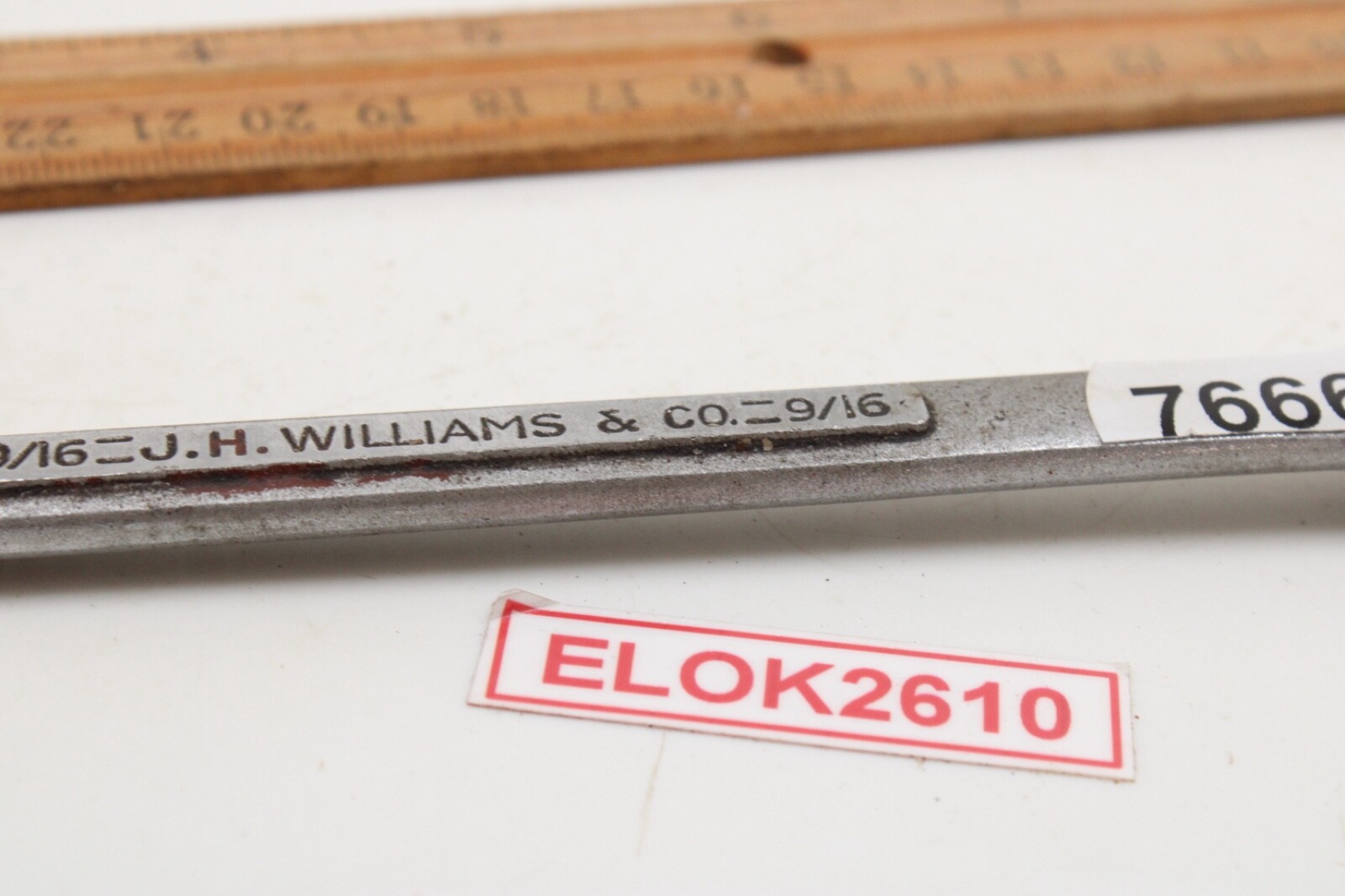 Williams Tools 1163 Superrench 9/16″ SAE Combination Wrench 12 Pt. Vintage USA