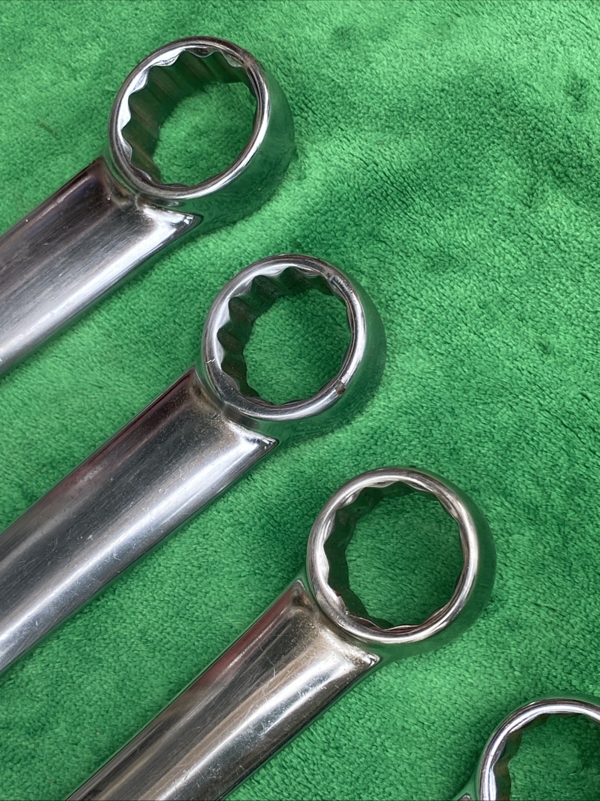 12 PC ARMSTRONG COMBINATION WRENCH SET 5/16” To 1-1/4 USA Vintage USA