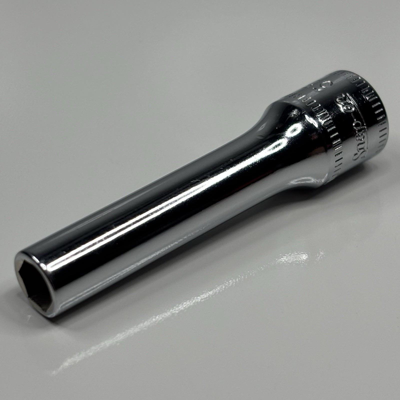 NOS Snap On Tool STMM5.5 1/4 Dr 6Pt Metric 5.5mm Deep Chrome Socket VTG USA 1987