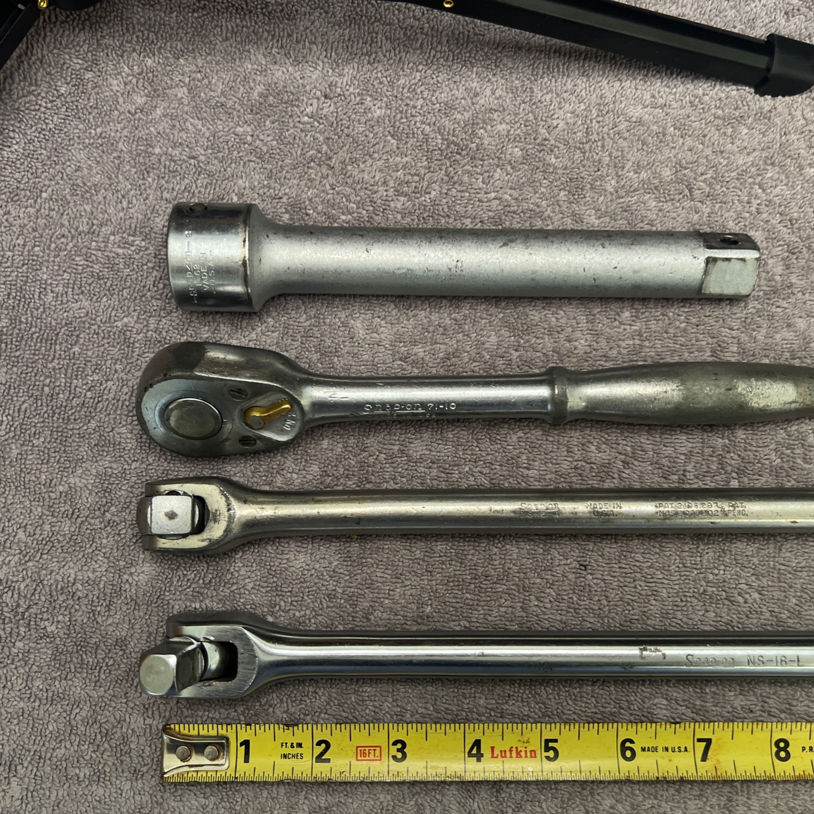 27pc Snap-on SAE Socket Set 3/4″ and 1/2”drive, LDH/SW series 9/16″ to 2″