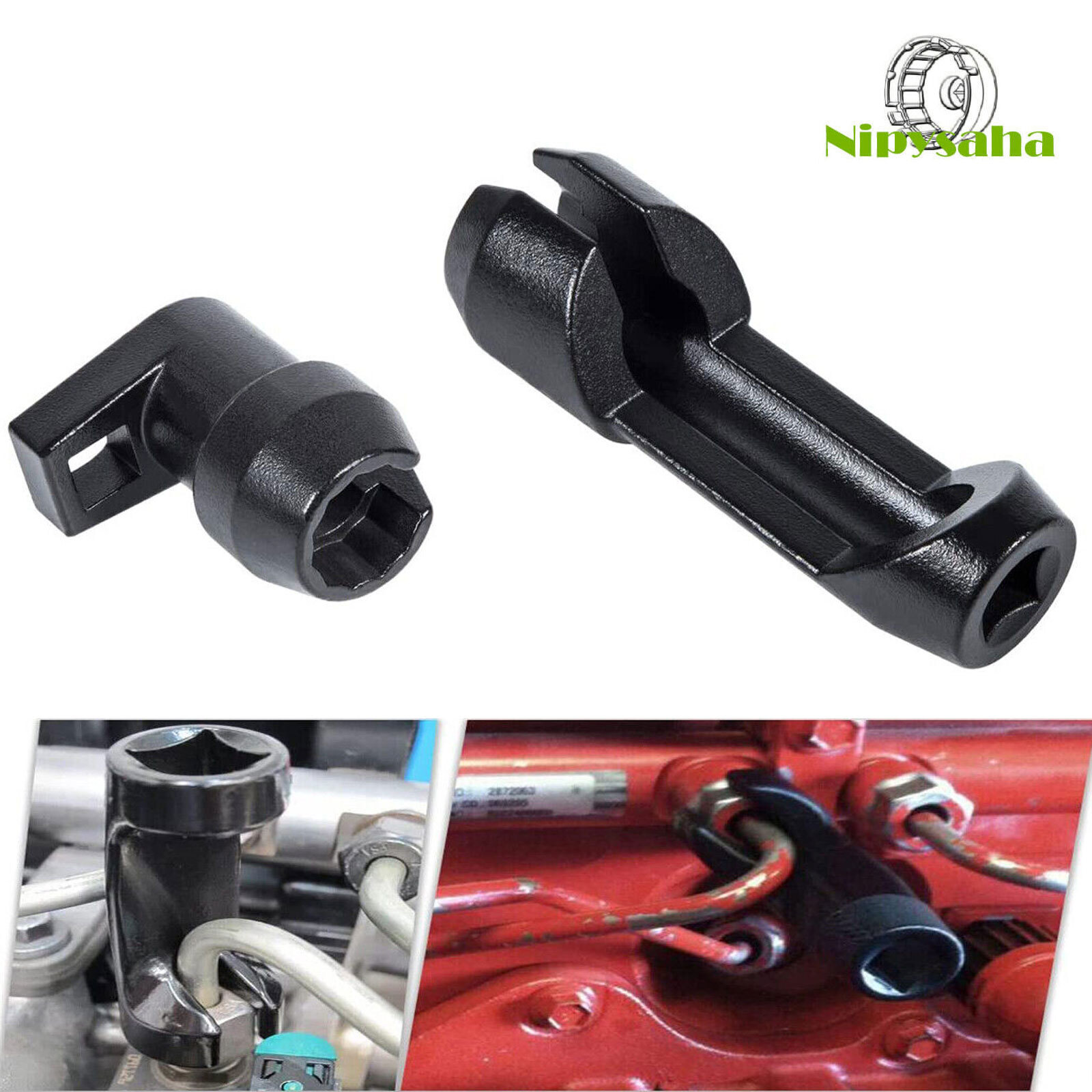 Fuel Injector Socket Set 17 mm 12 point For Ford Power Stroke 6.7L Diesel Engine